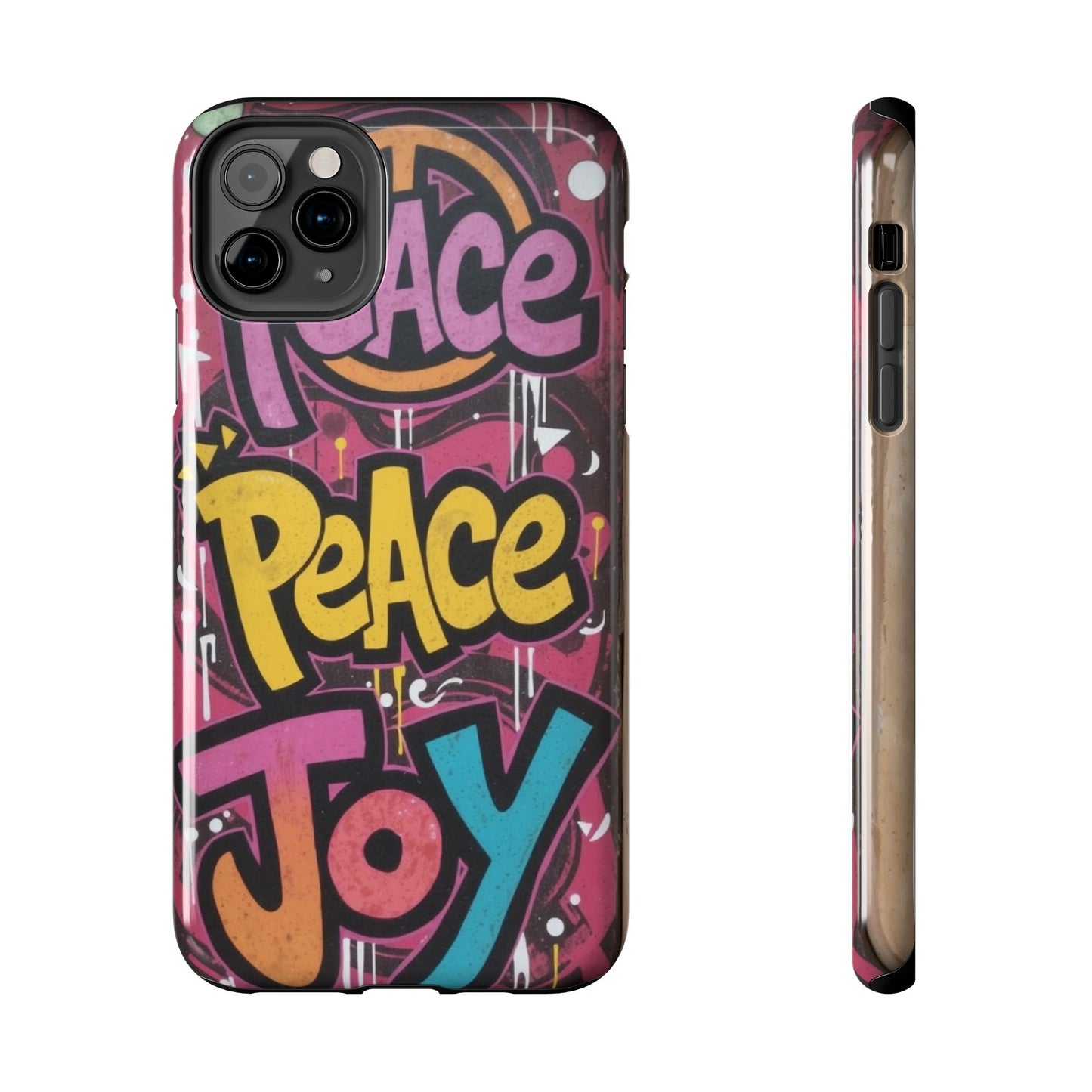 Colorful Peace Joy Tough Phone Case
