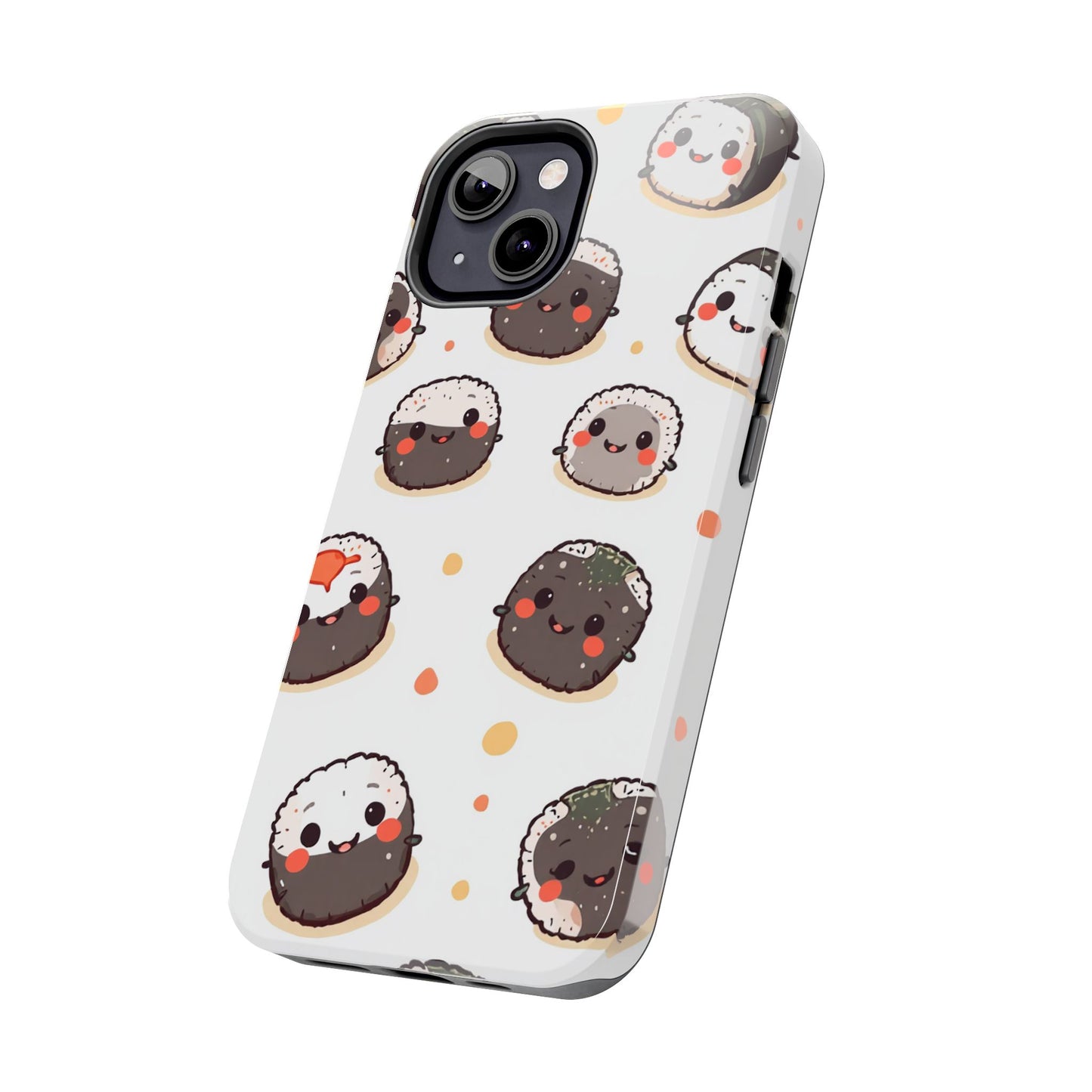 Cute Sushi Tough Phone Case - Kawaii Design for Food Lovers