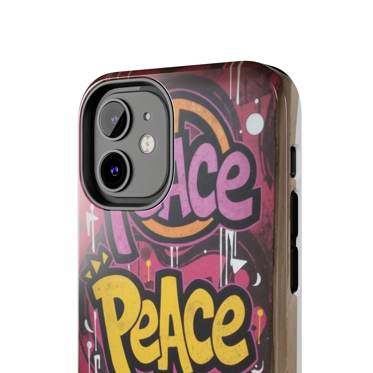 Colorful Peace Joy Tough Phone Case