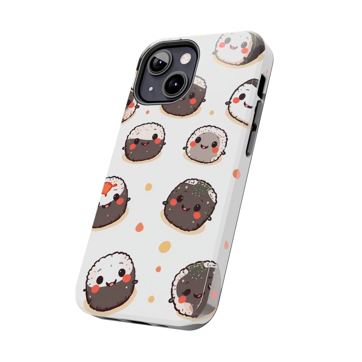 Cute Sushi Tough Phone Case - Kawaii Design for Food Lovers