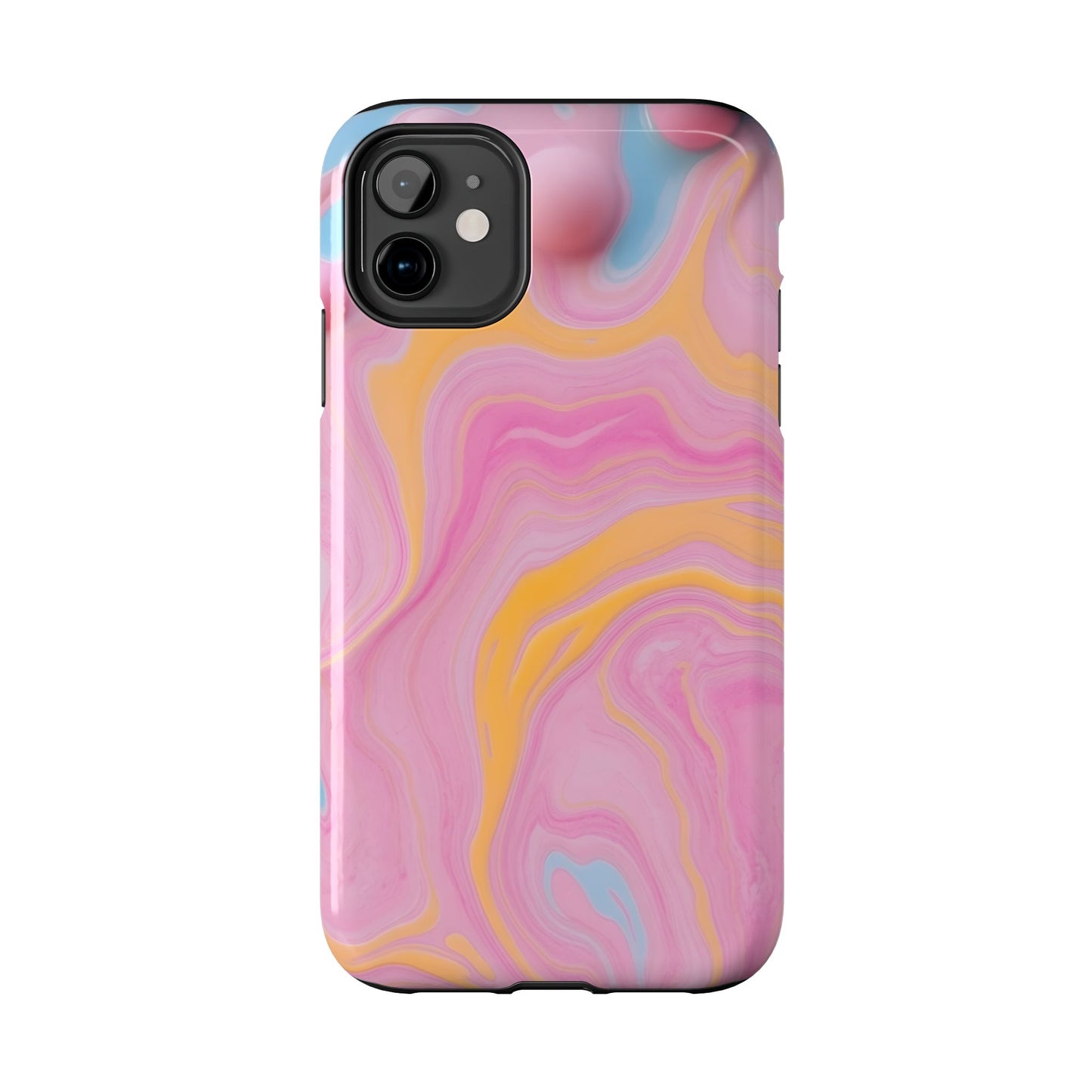 Liquid Candy Abstract Tough Phone Case - Durable Protection with Artistic Design - for iPhone