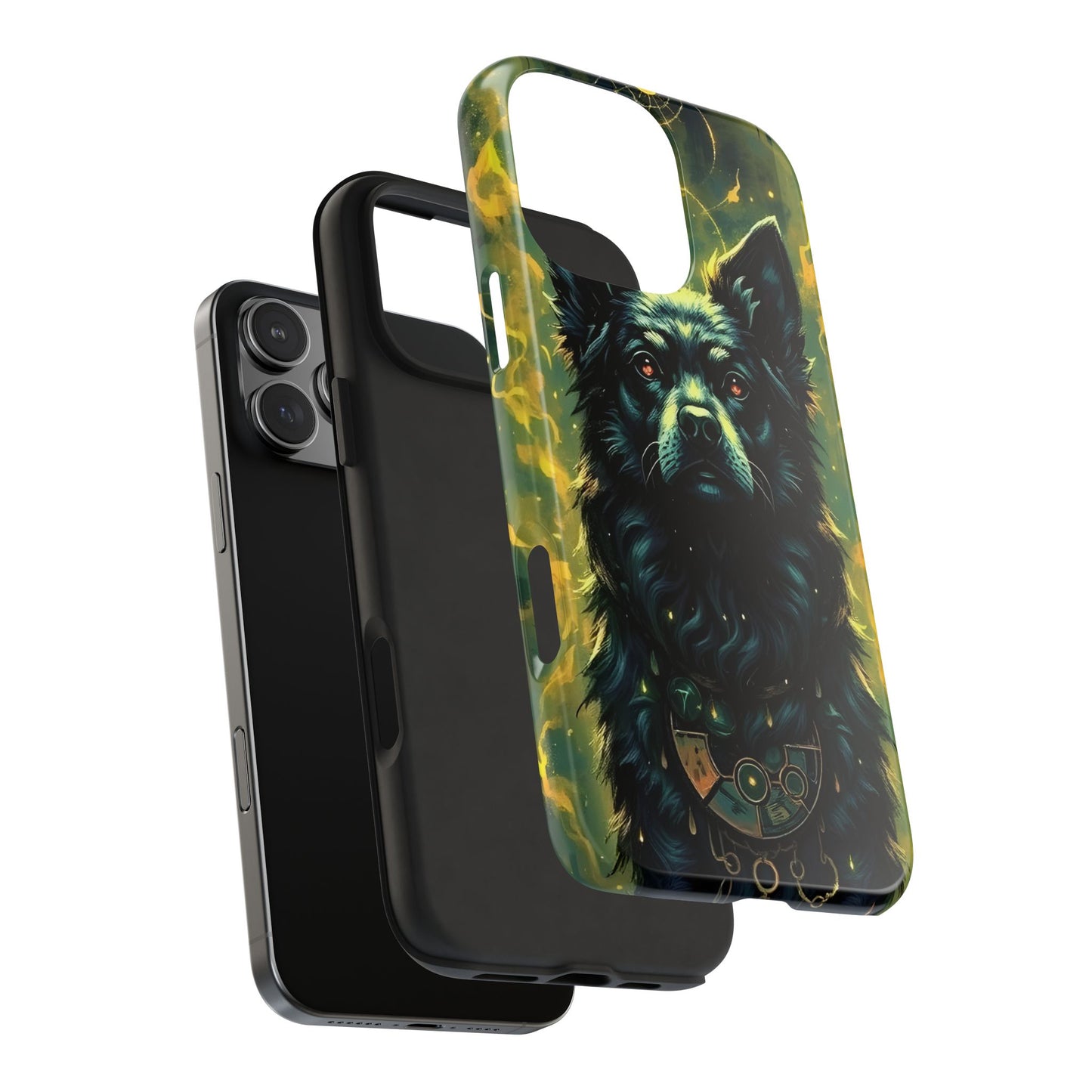 Mystical Dog Tribe Phone Case - Tough and Stylish for Pet Lovers - for iPhone
