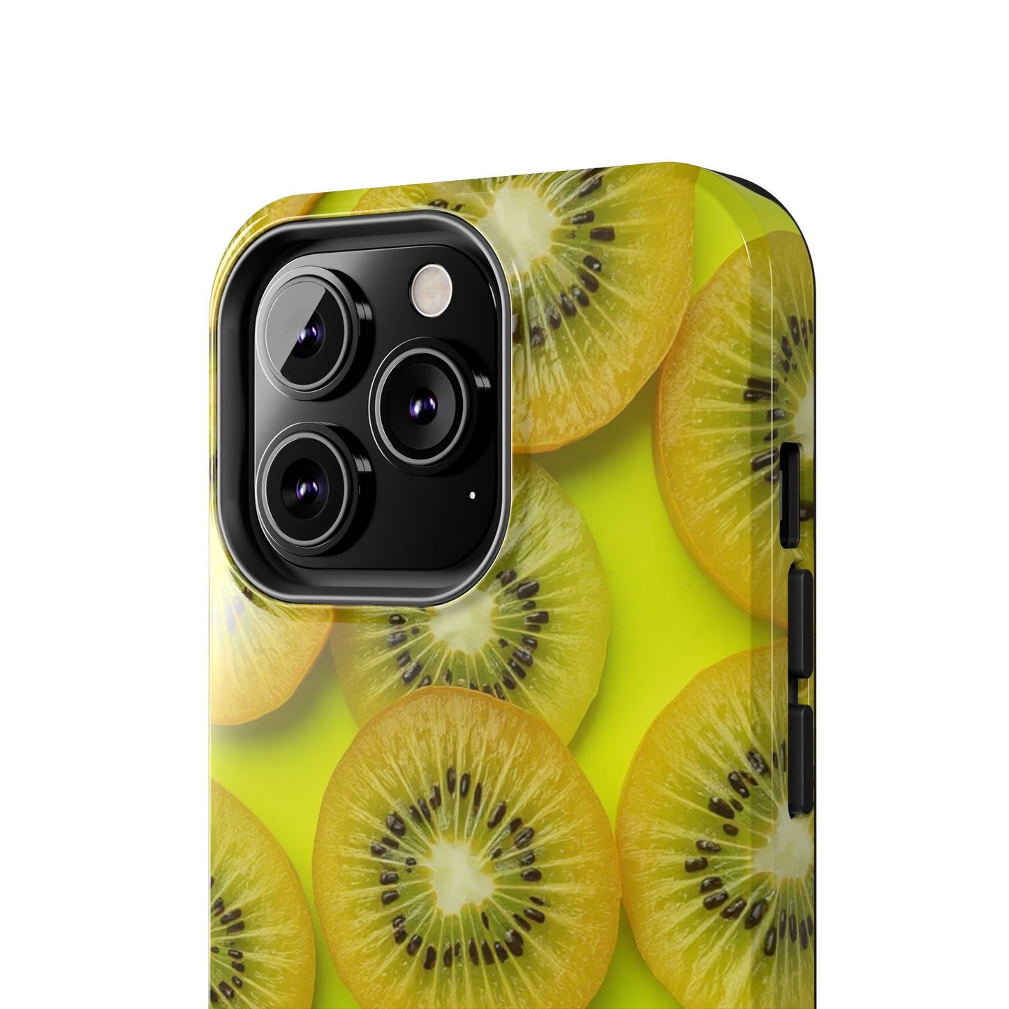 Vibrant Kiwi Tough Phone Case - Bright Yellow Design for Fruit Lovers