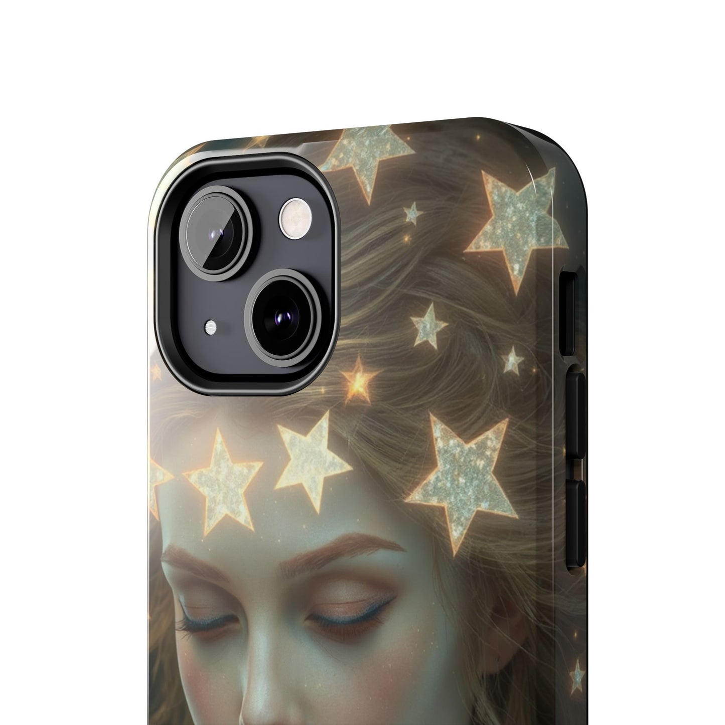 Celestial Dream Tough Phone Case - Artistic Starry Design for Style Enthusiasts