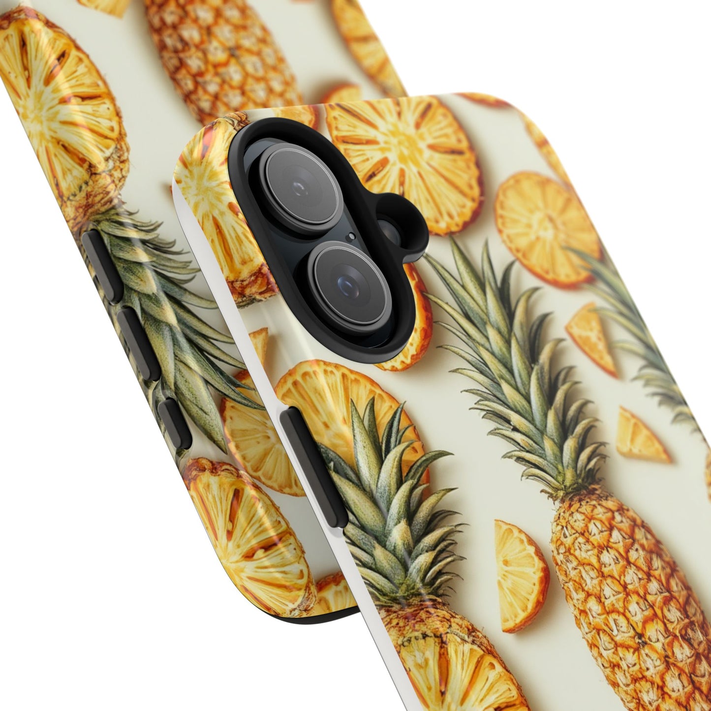 Tropical Pineapple Phone Case - Tough Phone Protector for Summer Vibes