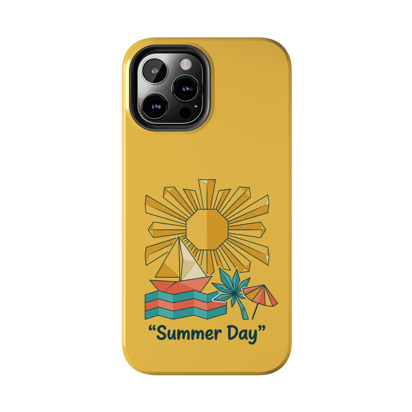 Summer Day Origami iPhone Case — Tough Protective Cover