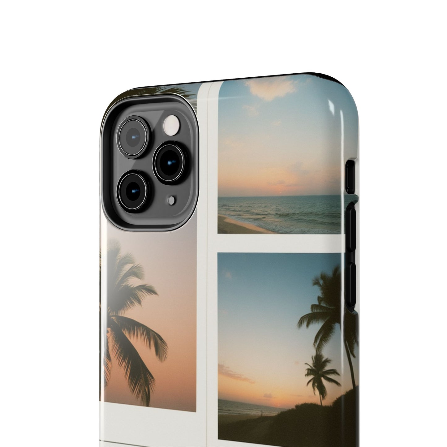 Tropical Sunset Tough Phone Case - Beach Vibes for Summer Adventures