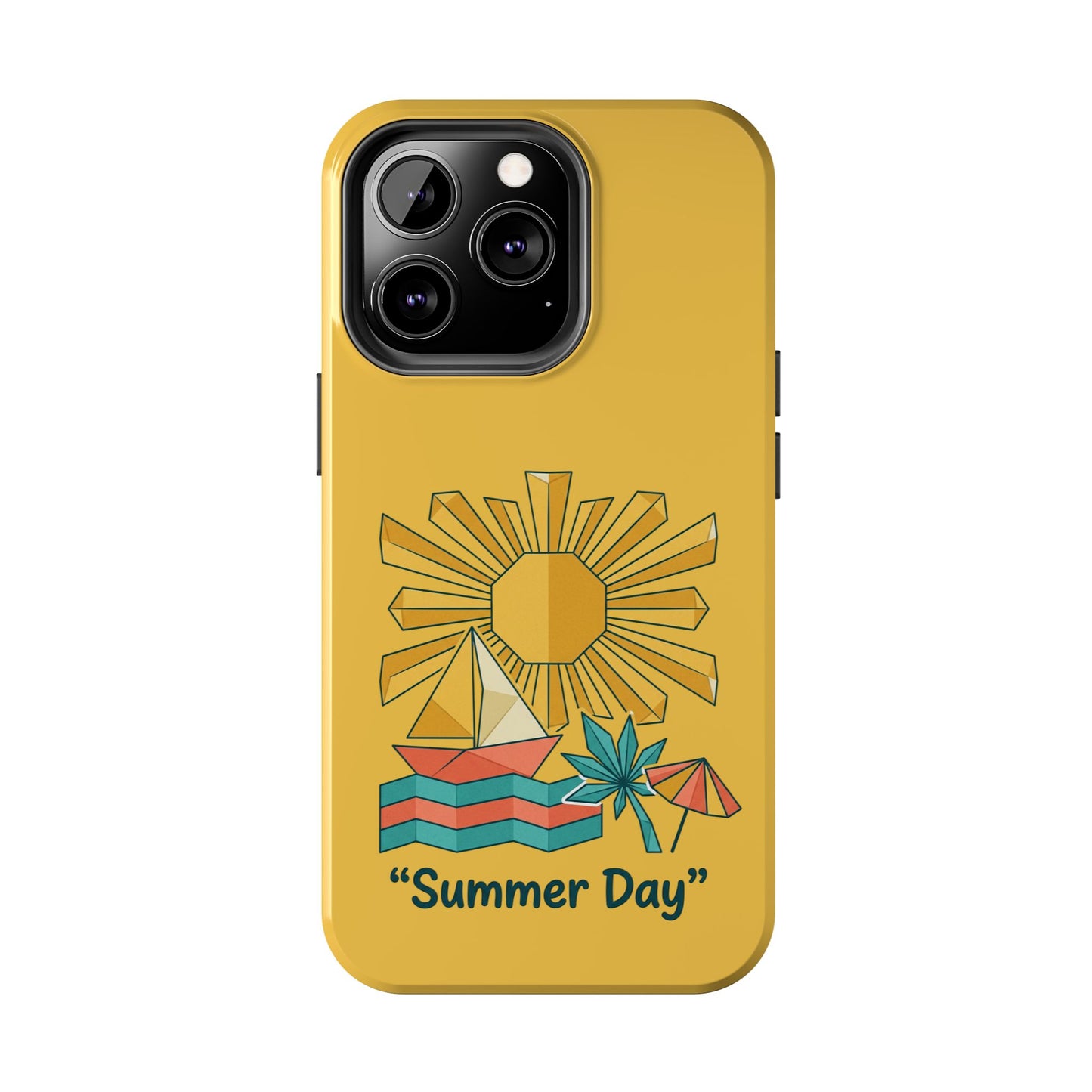 Summer Day Origami iPhone Case — Tough Protective Cover