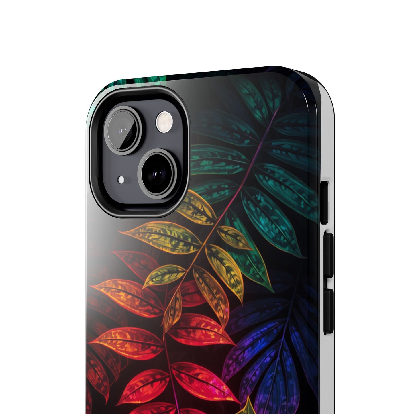 Vibrant Tropical Leaf Tough Phone Case