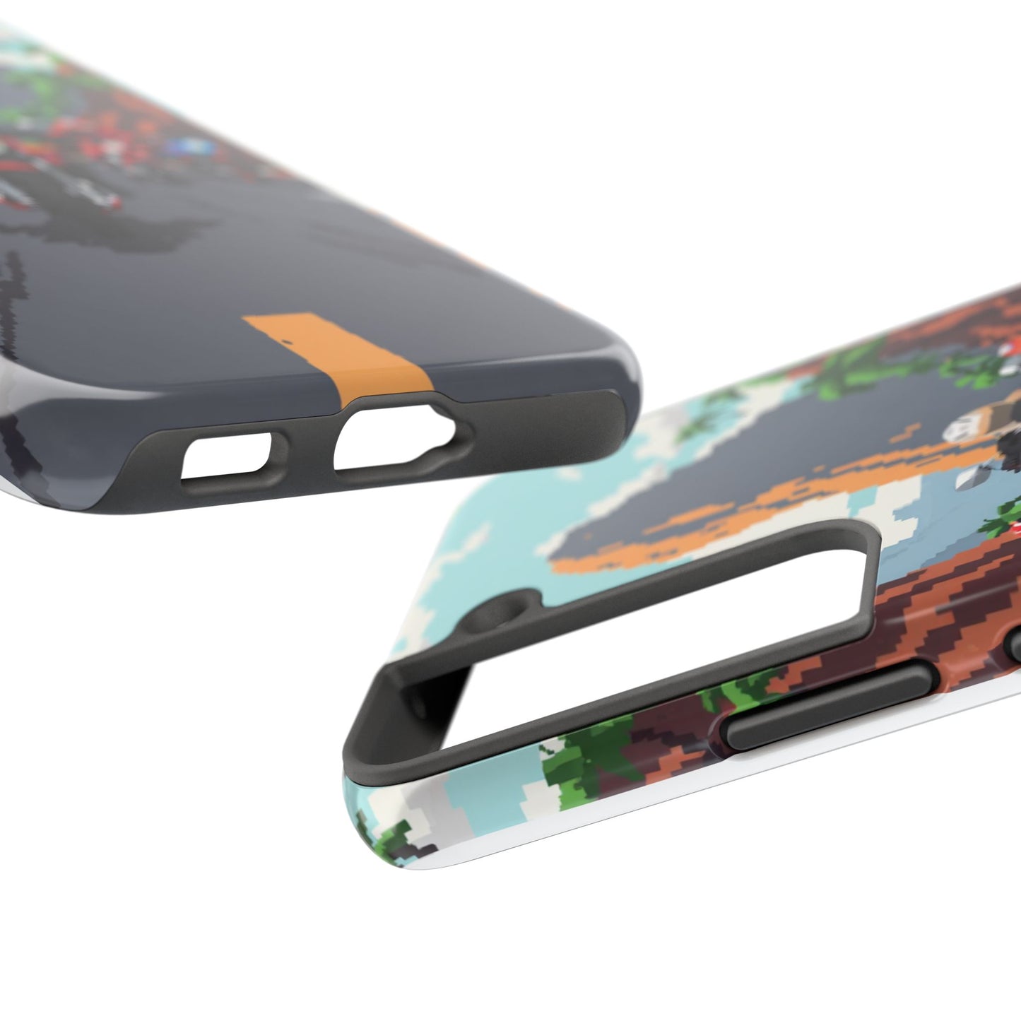 Retro Biker Tough Phone Case - Perfect for Motorcycle Lovers