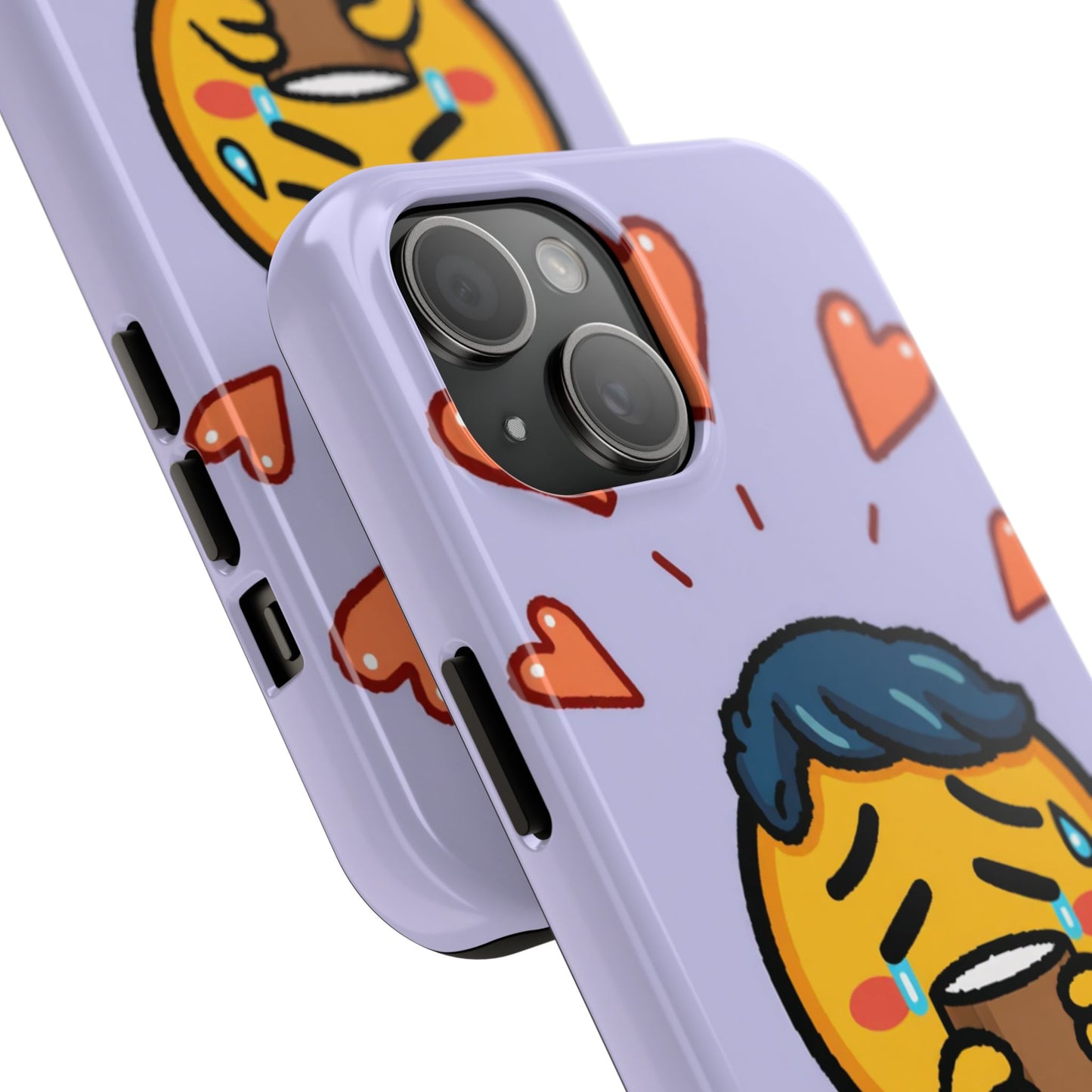 Cute Tough Phone Case - 'Not Today' Emoji Design