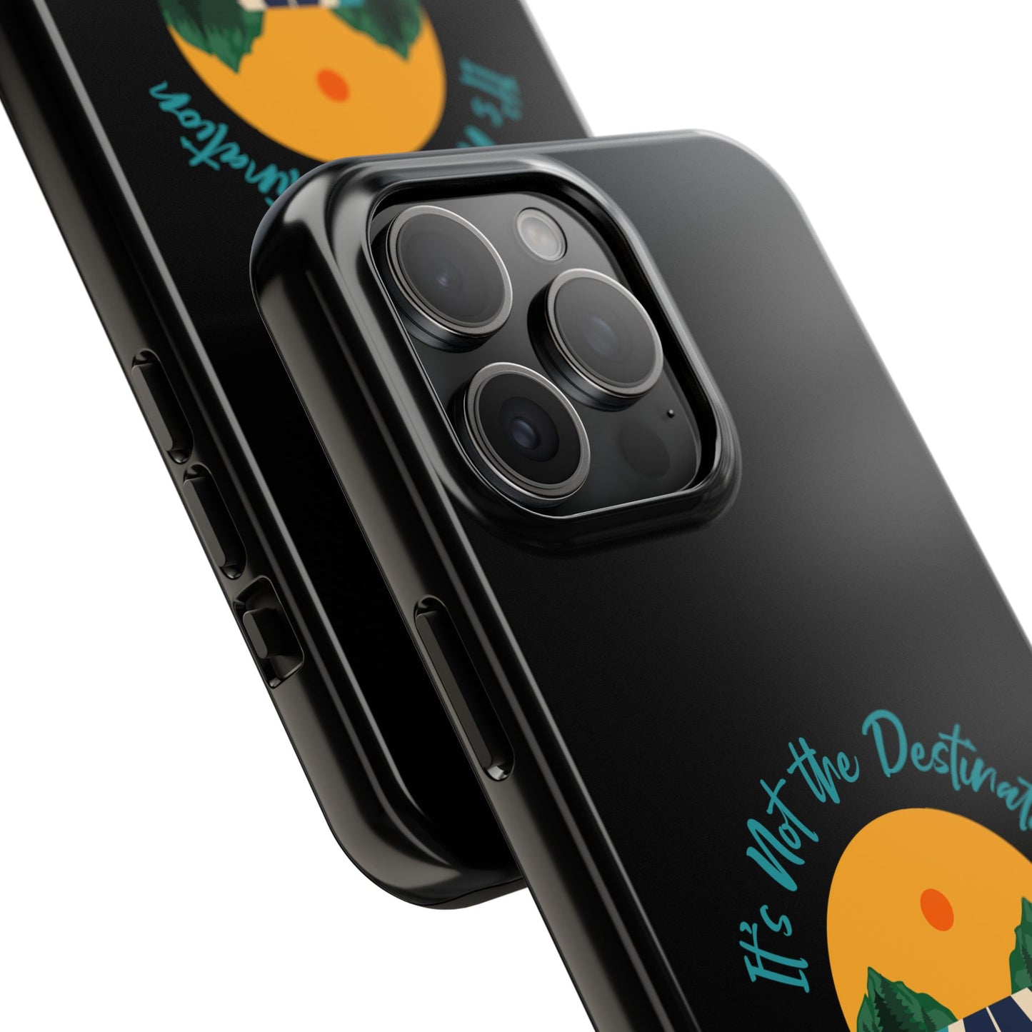 Adventure Quote Phone Case - 'It's Not the Destination, It's the Journey' - for iPhone