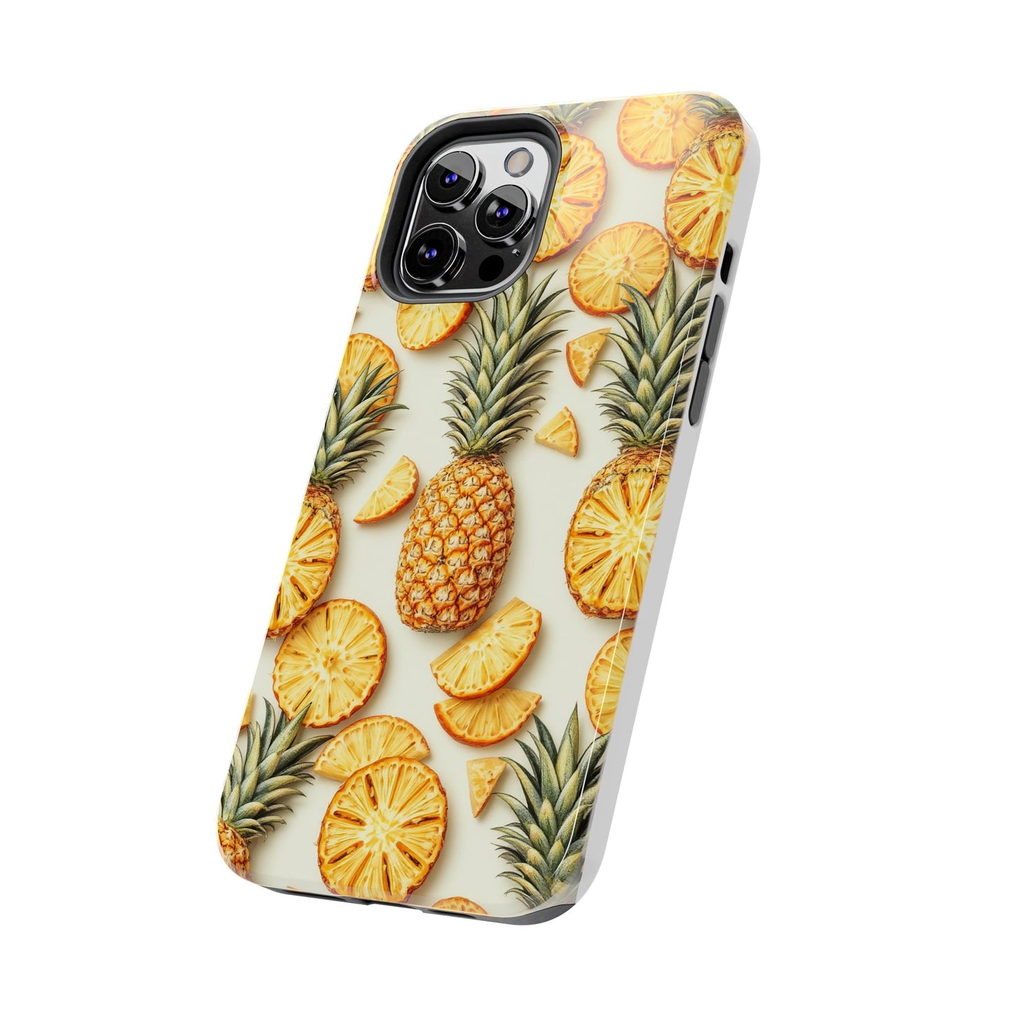 Tropical Pineapple Phone Case - Tough Phone Protector for Summer Vibes
