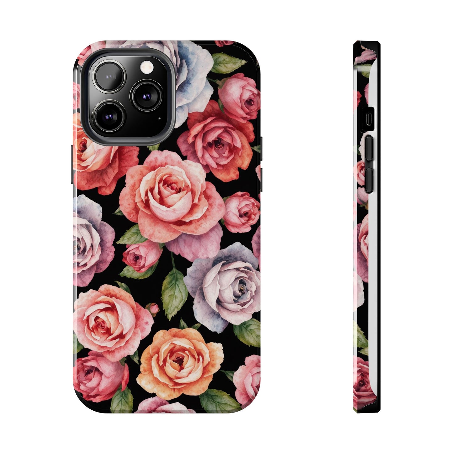 Elegant Floral Tough Phone Case - Perfect for Nature Lovers - for iPhone