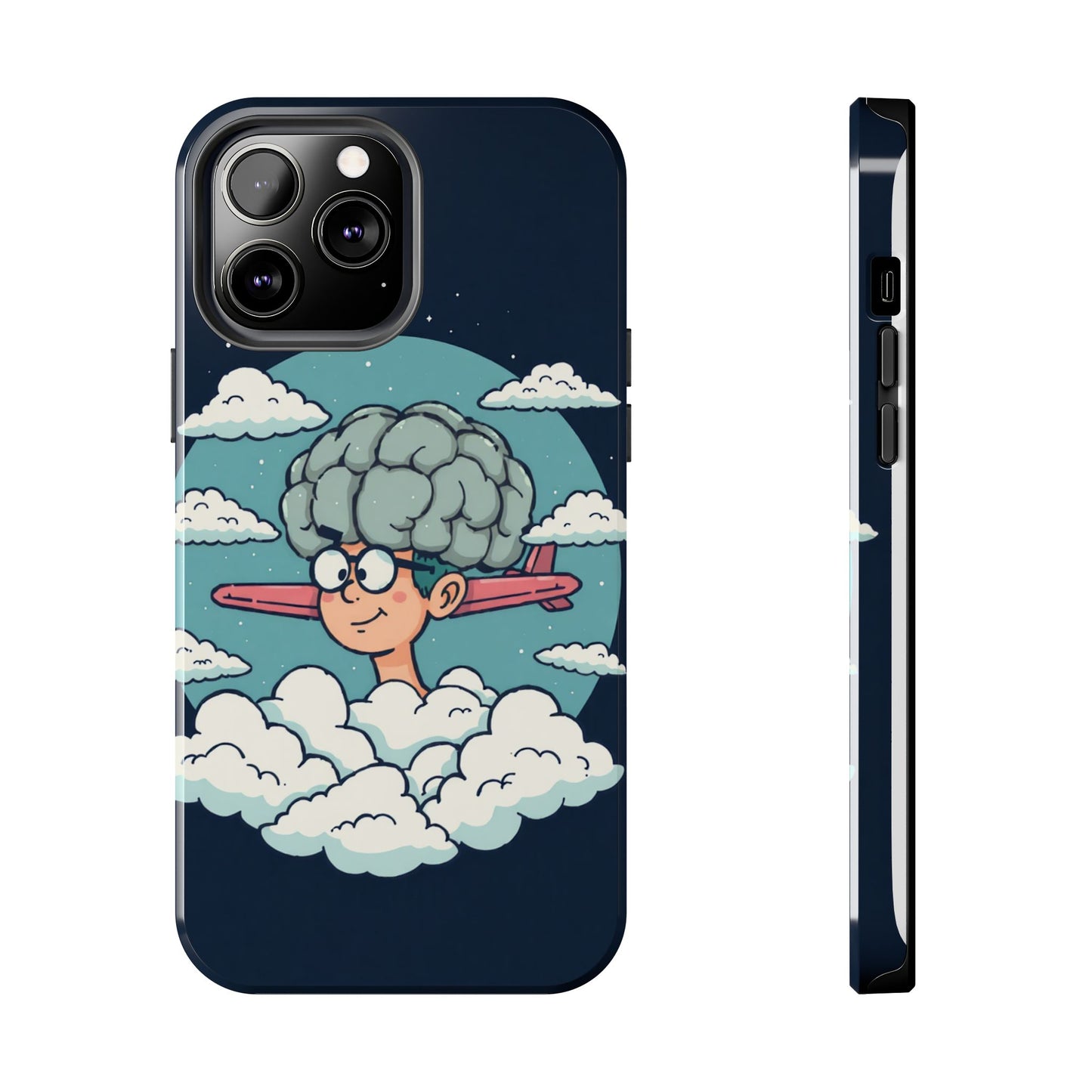 Creative Cloud Phone Case - Quirky Design for Unique Individuals
