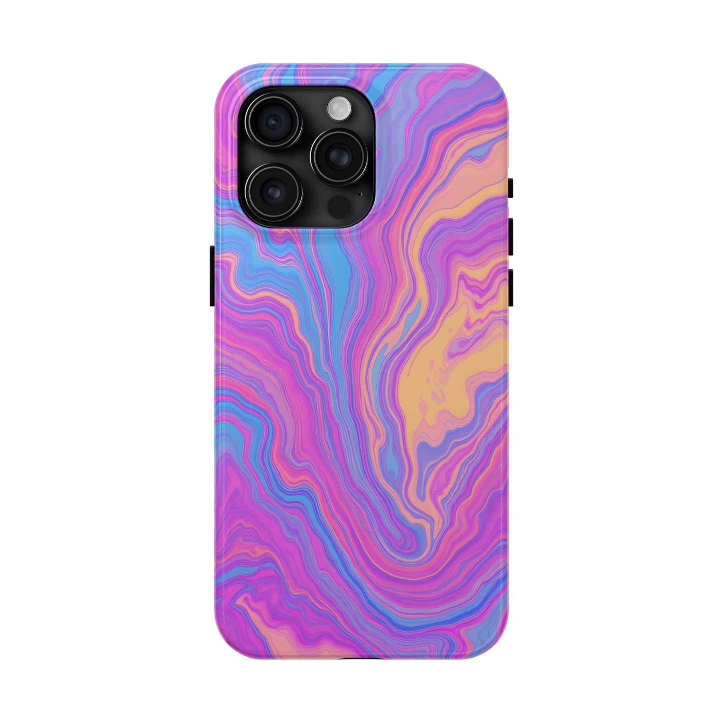 Pop Art Liquid Texture Marble Phone Case - Tough & Stylish Design - for iPhone