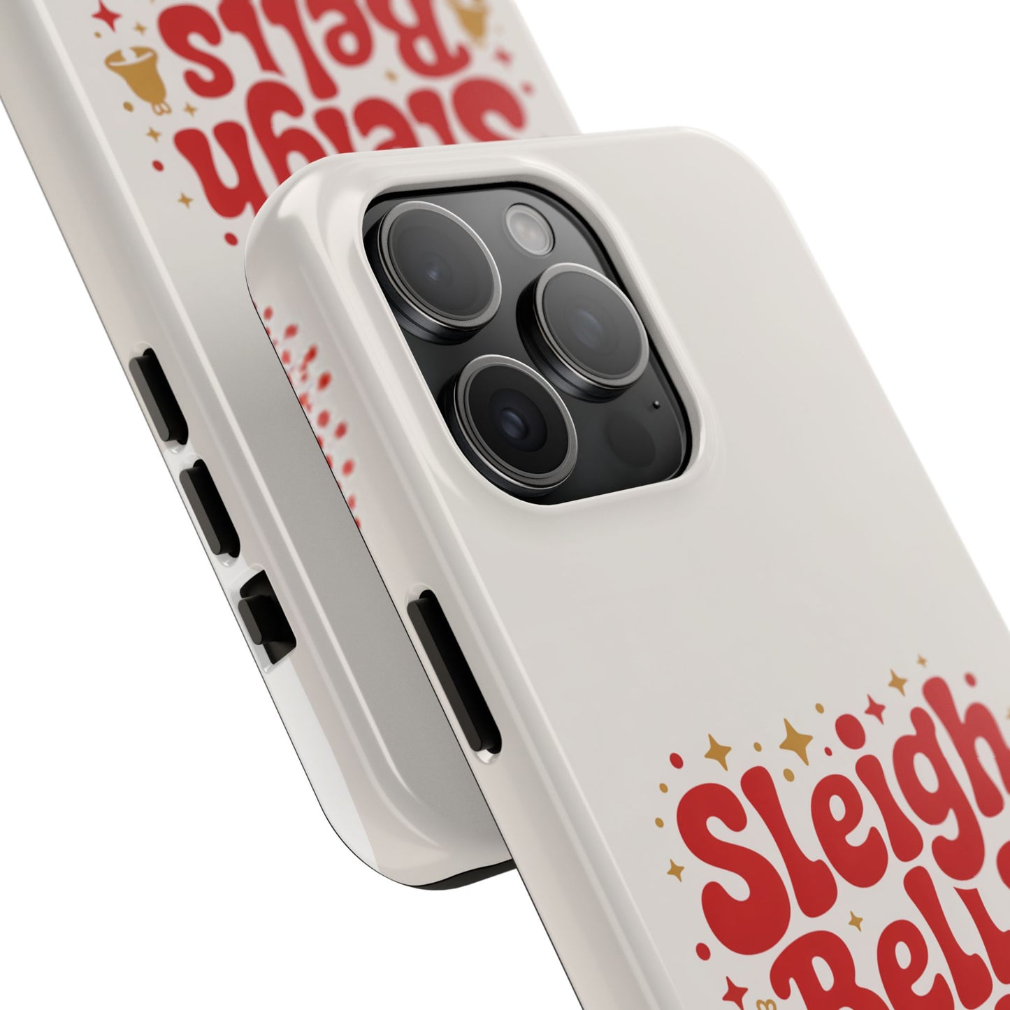 Holiday Tough Phone Case - Sleigh Bells Only Design