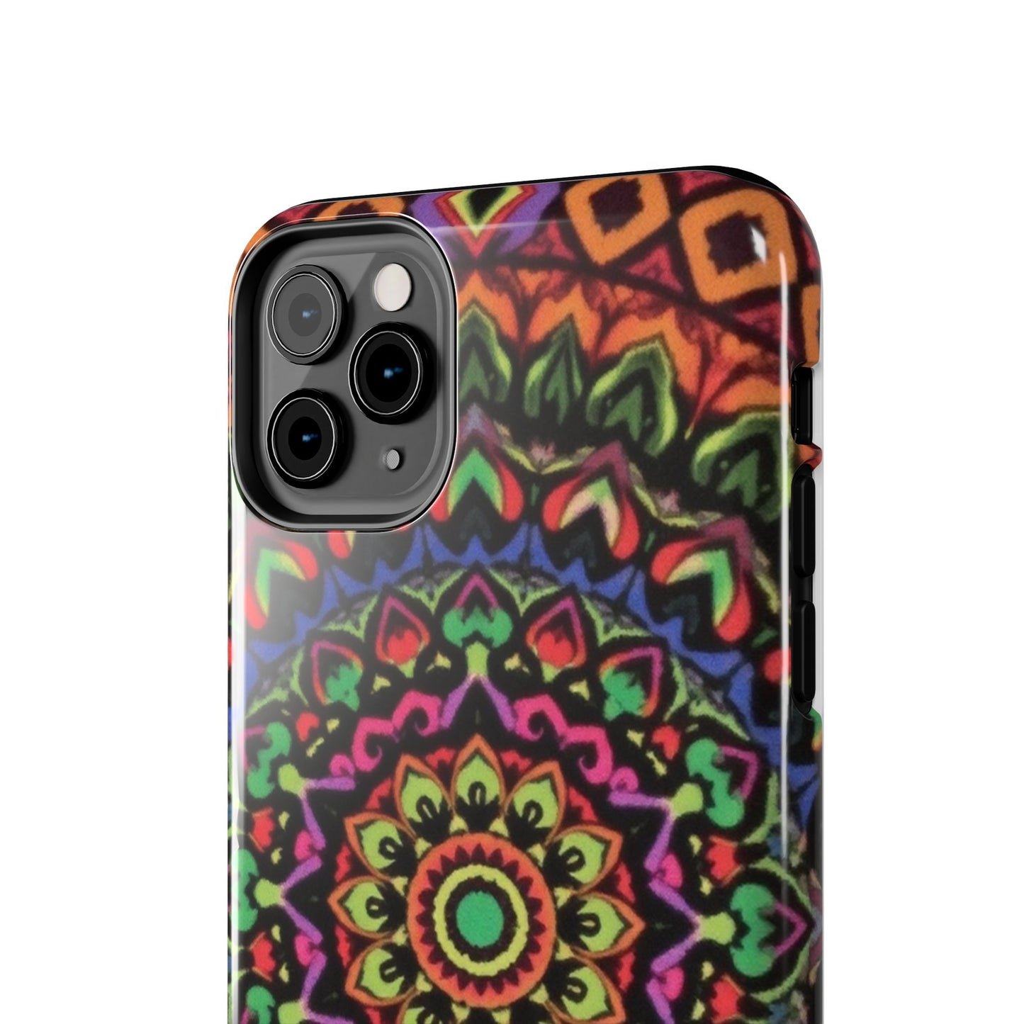 Colorful Mandala Tough Phone Case - Vibrant Designs for Trendy Protection - for iPhone