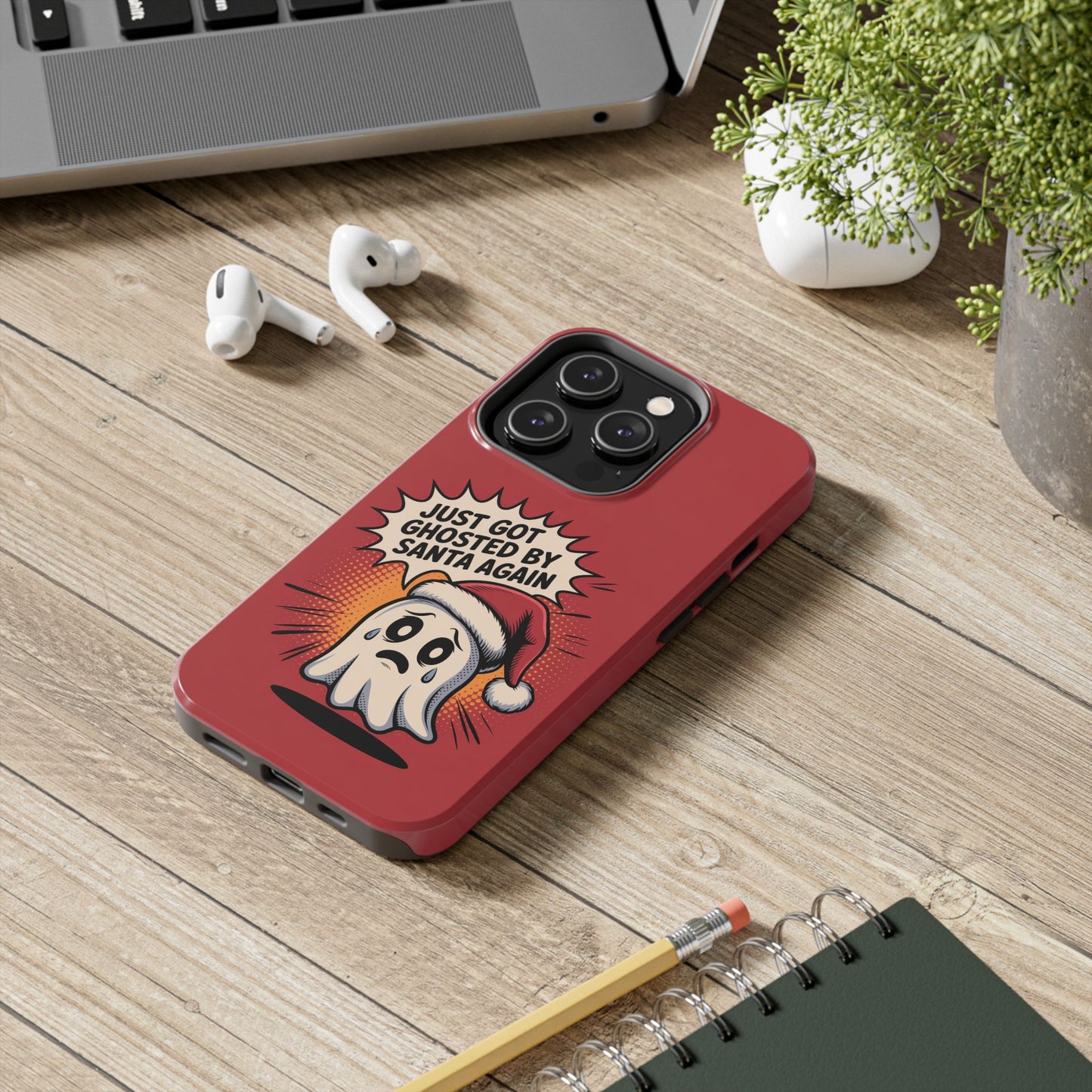 Ghosted by Santa Tough Phone Case