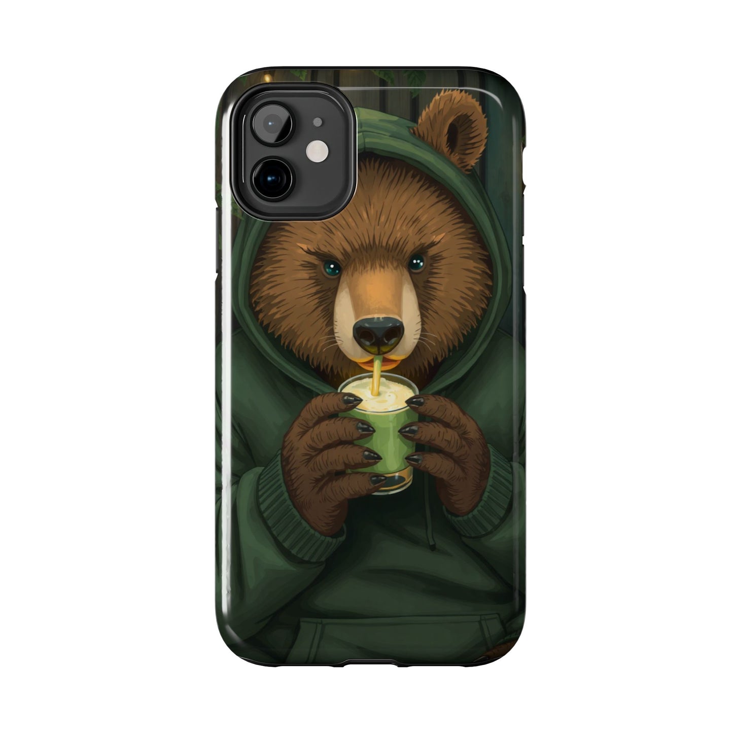 Cute Bear Phone Case – Tough and Stylish Protection for Animal Lovers