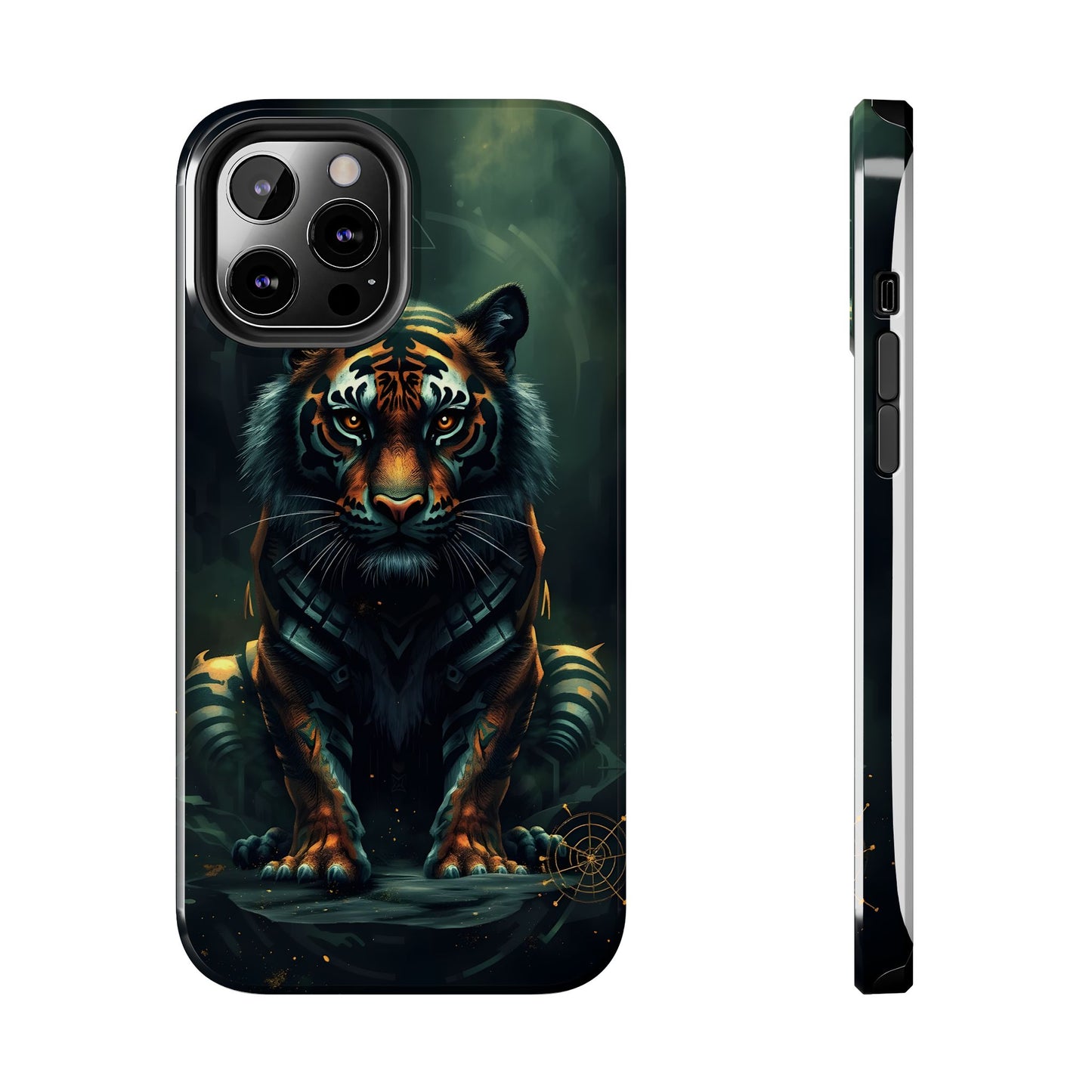 Fierce Mystical Tiger Tough Phone Case | Durable Protection for Nature Lovers - for iPhone