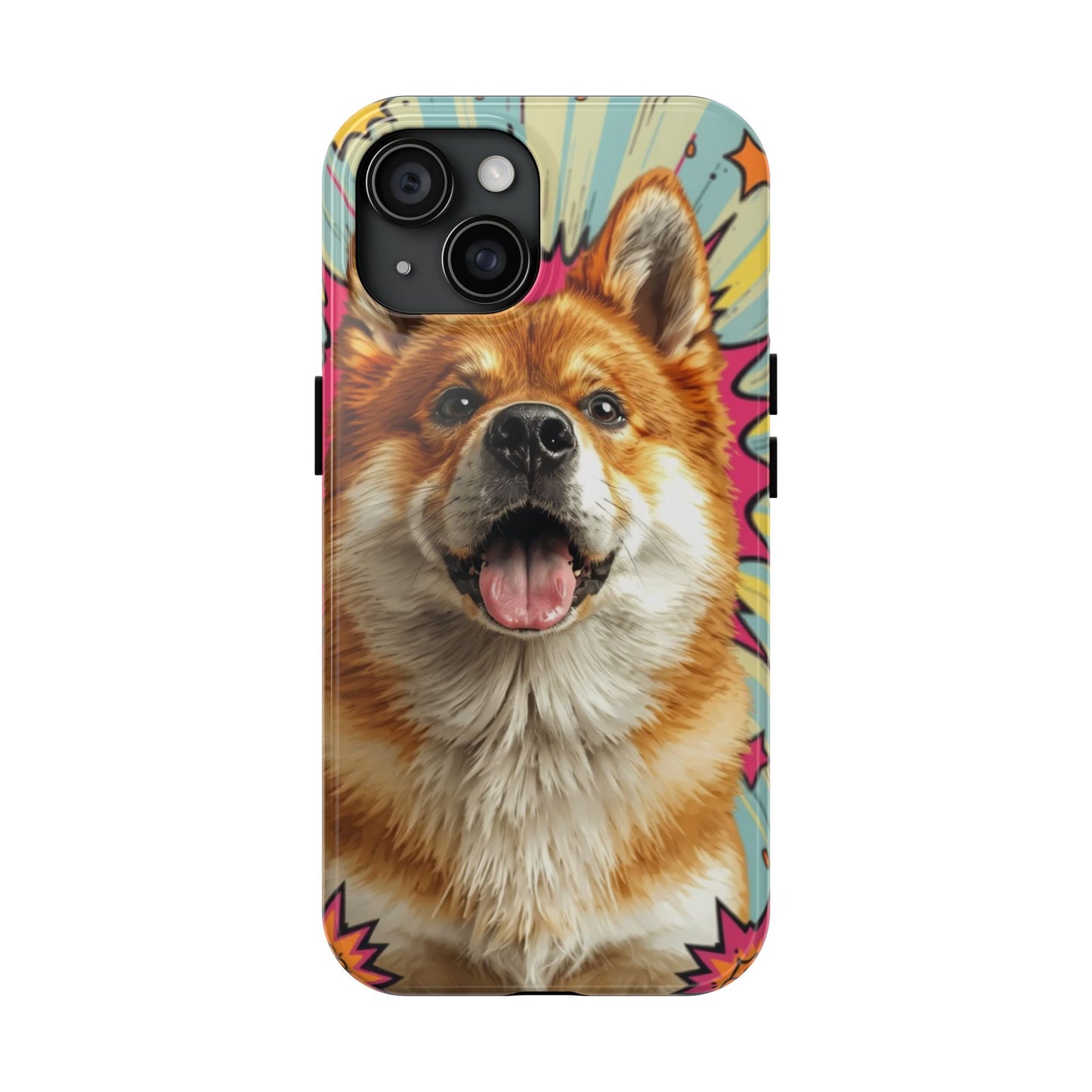 Playful Dog Tough Phone Case - Durable & Stylish Pet Lover Gift