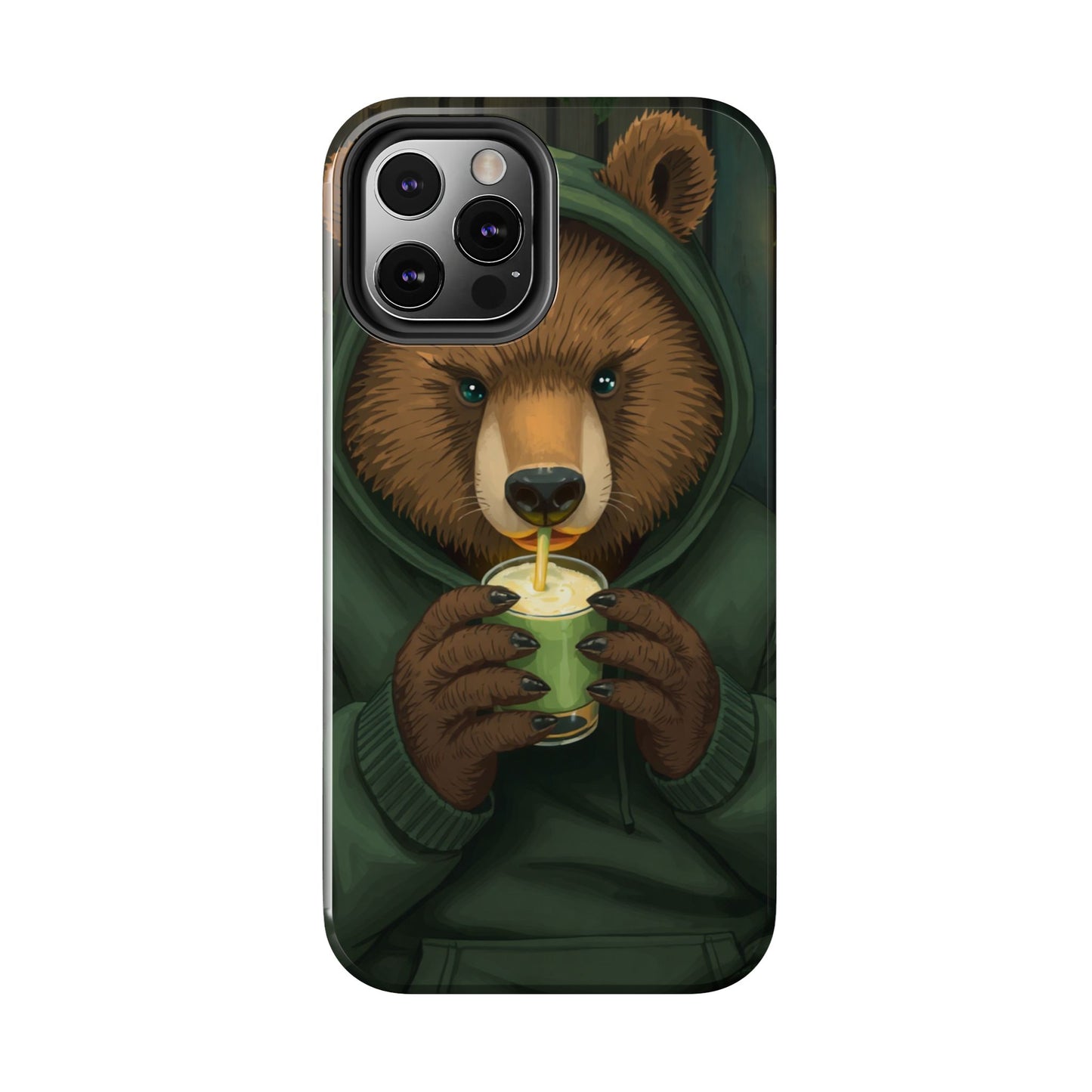 Cute Bear Phone Case – Tough and Stylish Protection for Animal Lovers