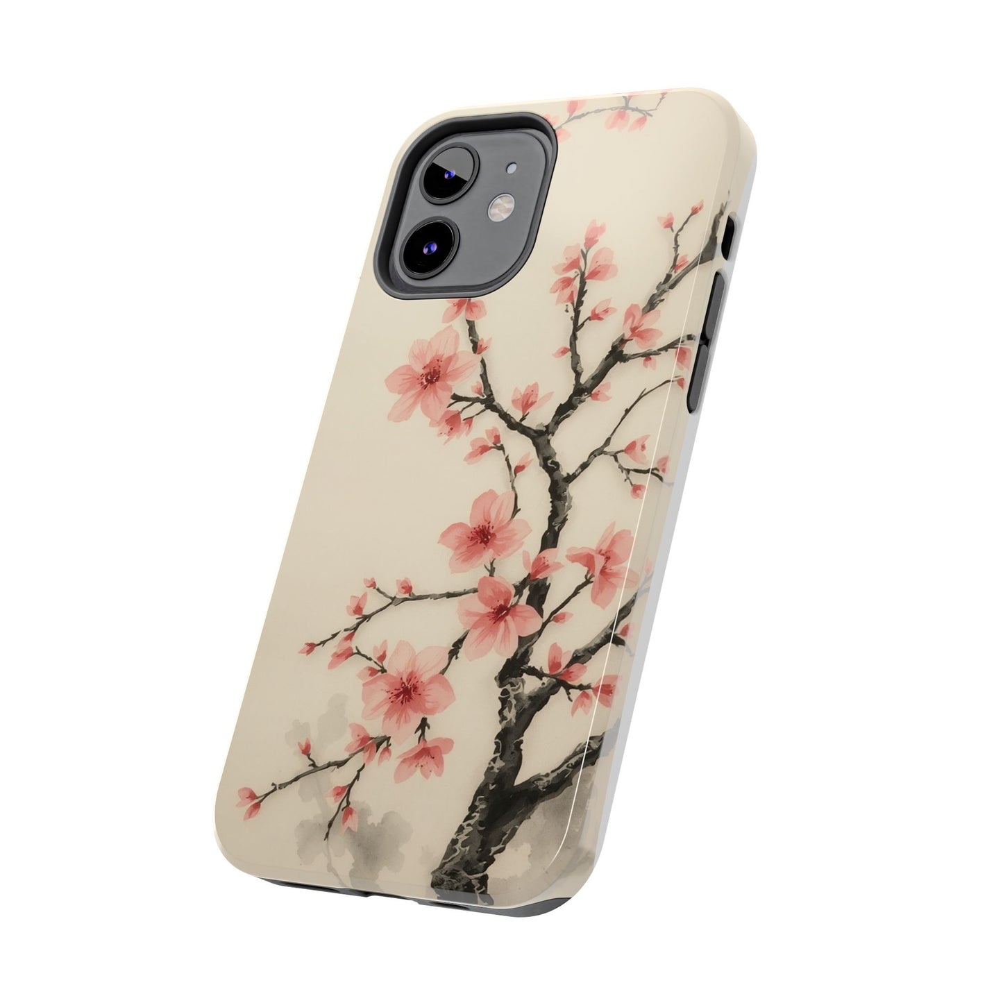 Cherry Blossom Tough Phone Case - Stylish Protection for Nature Lovers