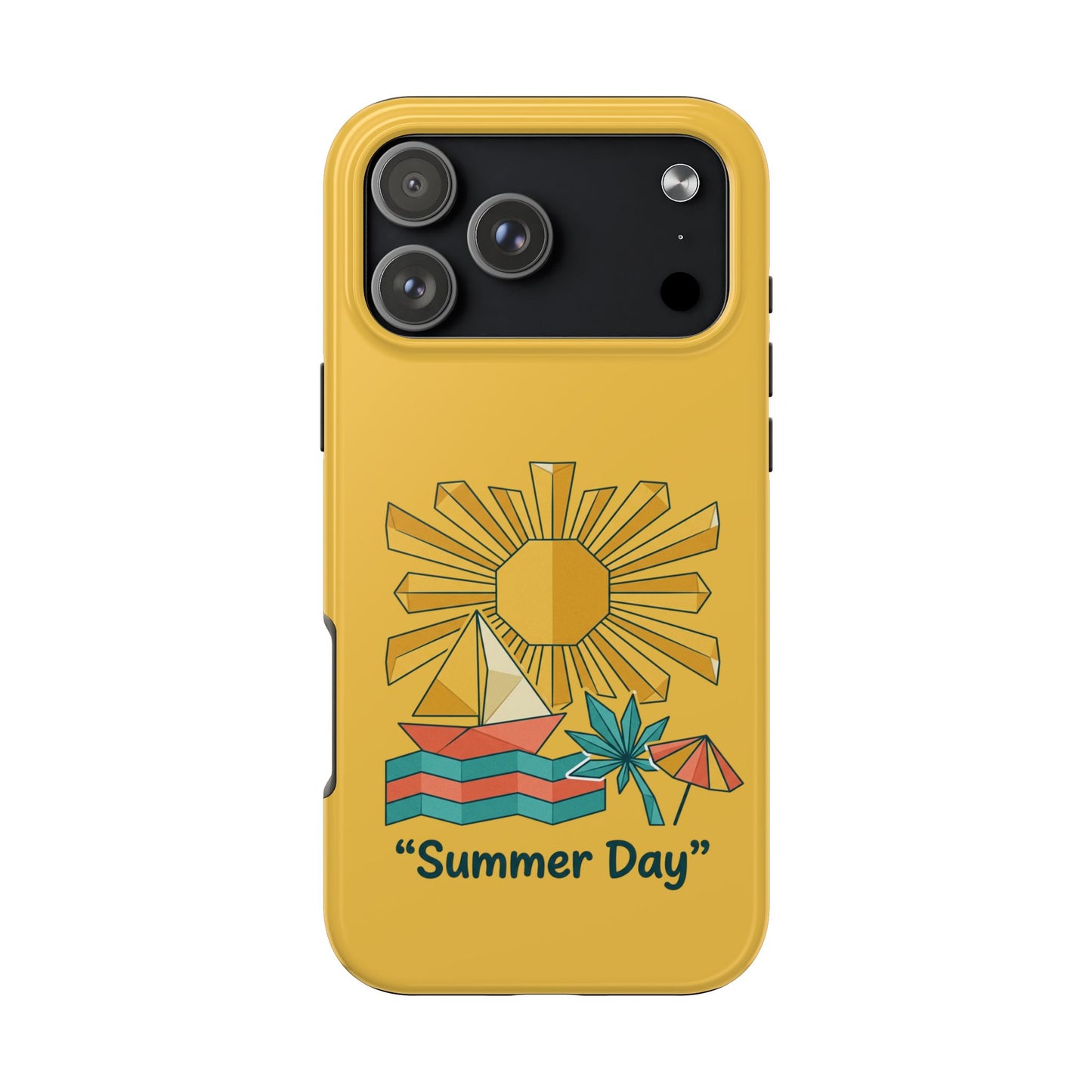 Summer Day Origami iPhone Case — Tough Protective Cover