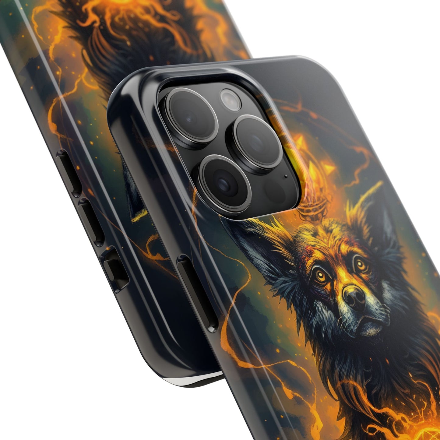 Mystical Dog of Light - Tough Phone Case - Durable Protection with Inspired Artwork - for iPhone