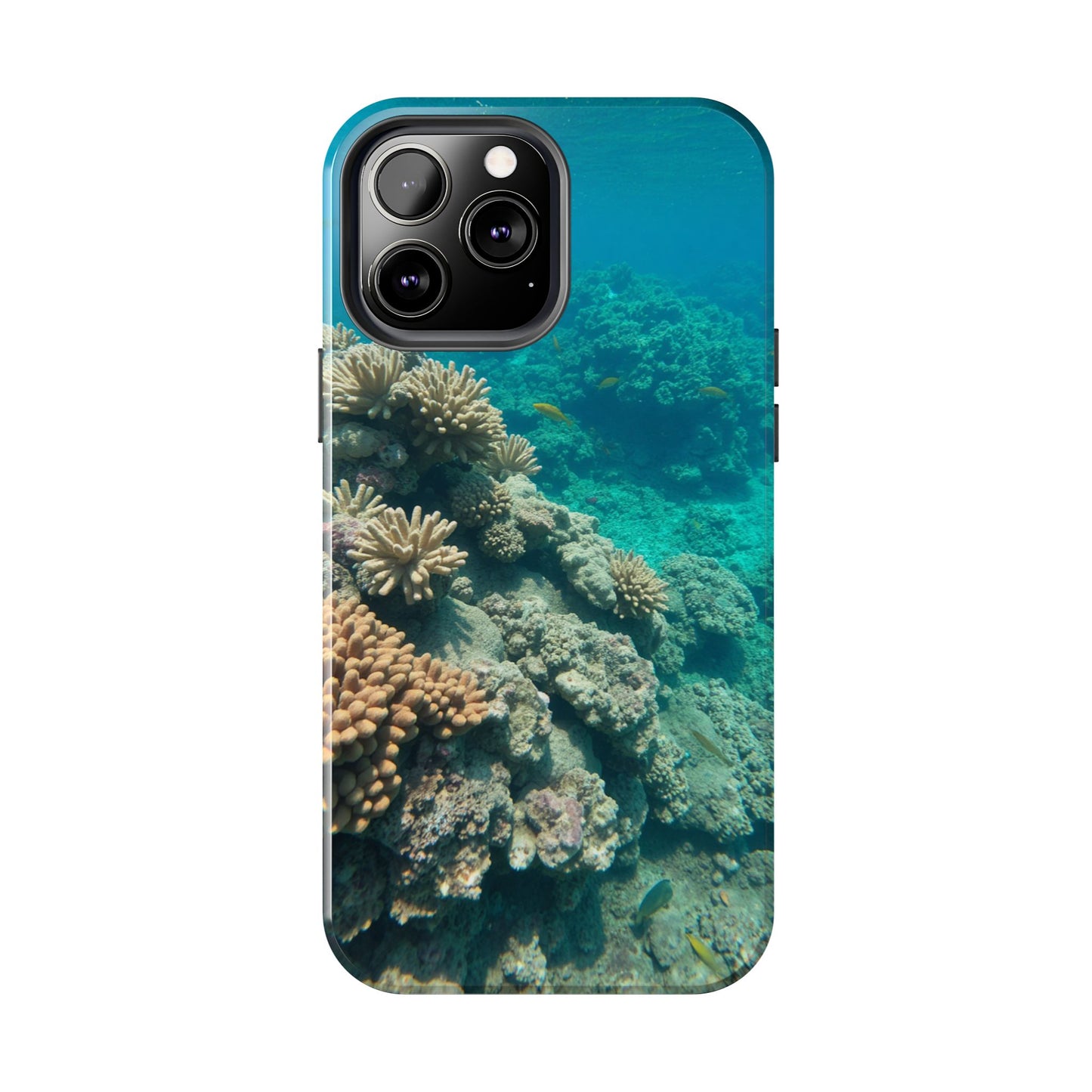 Coral Reef Tough Phone Case - Ocean Vibes Protection for Adventure Lovers