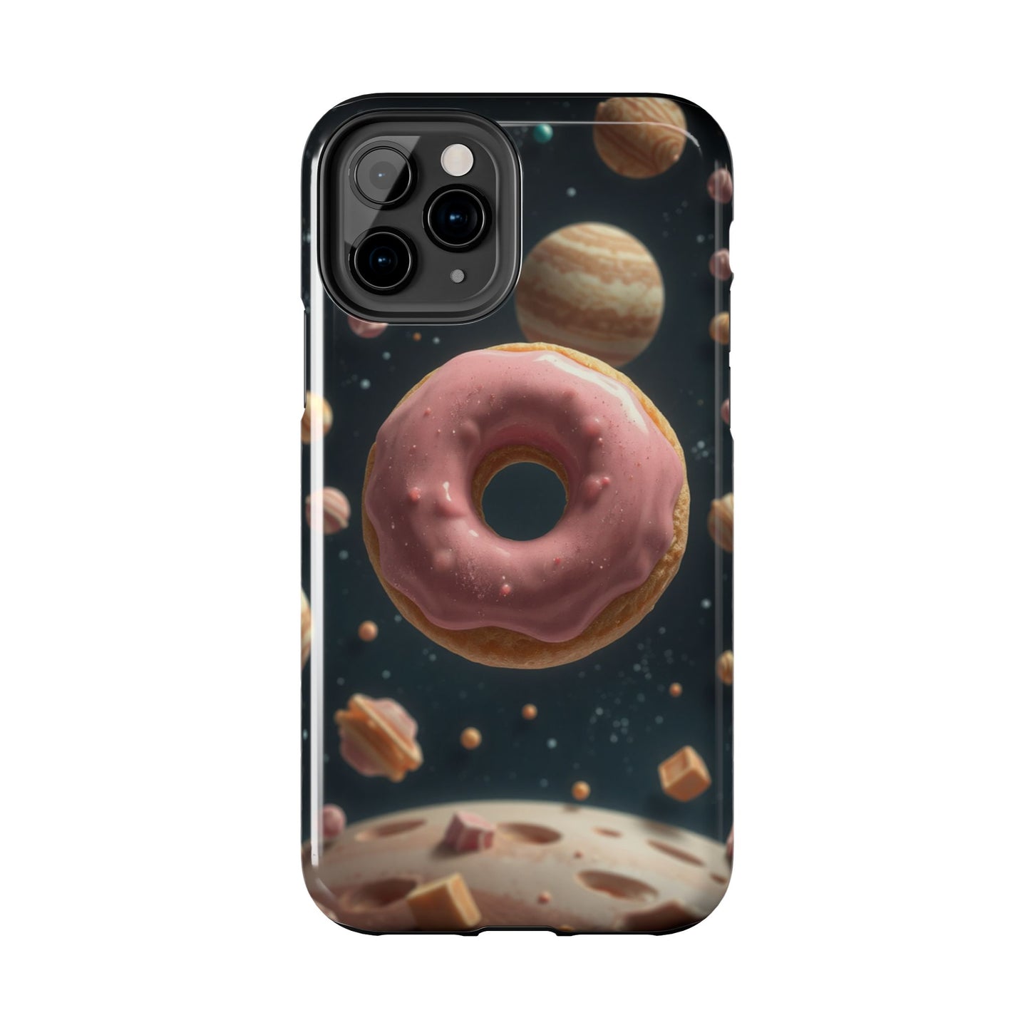 Galaxy Donut Tough Phone Case - Durable & Stylish Protective Cover