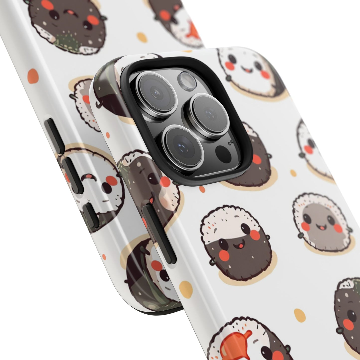 Cute Sushi Tough Phone Case - Kawaii Design for Food Lovers