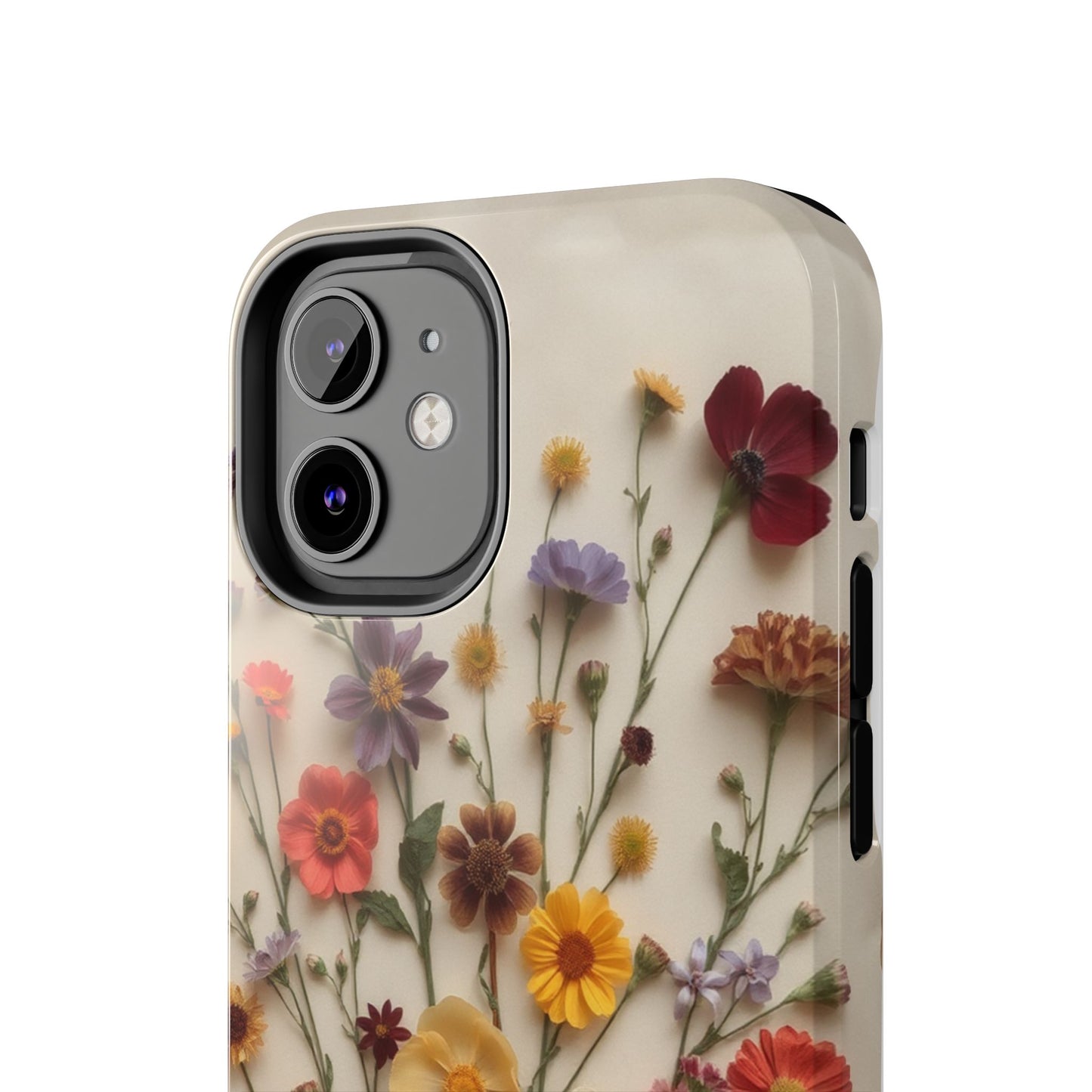 Floral Tough Phone Case - Durable Protection with Nature-Inspired Design