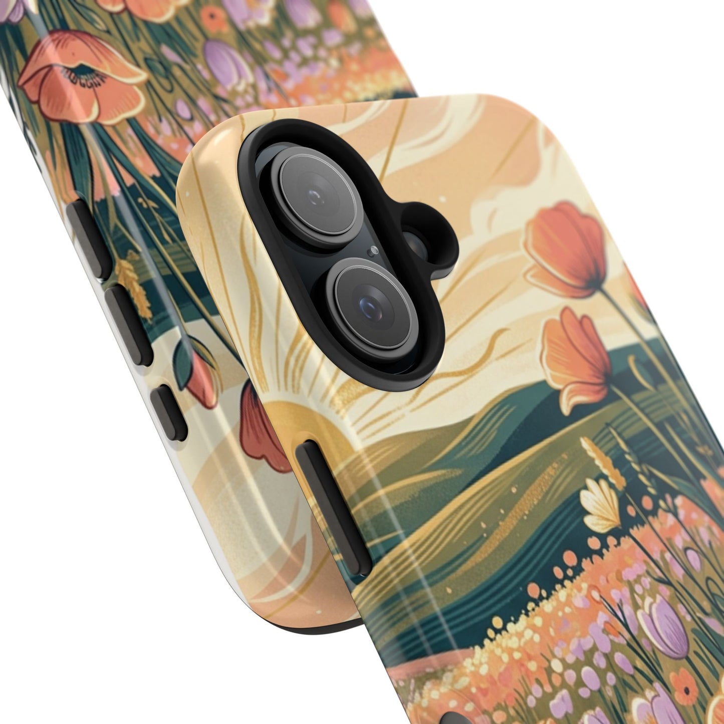 Floral Sunrise iPhone Case — Land of Flowers Design