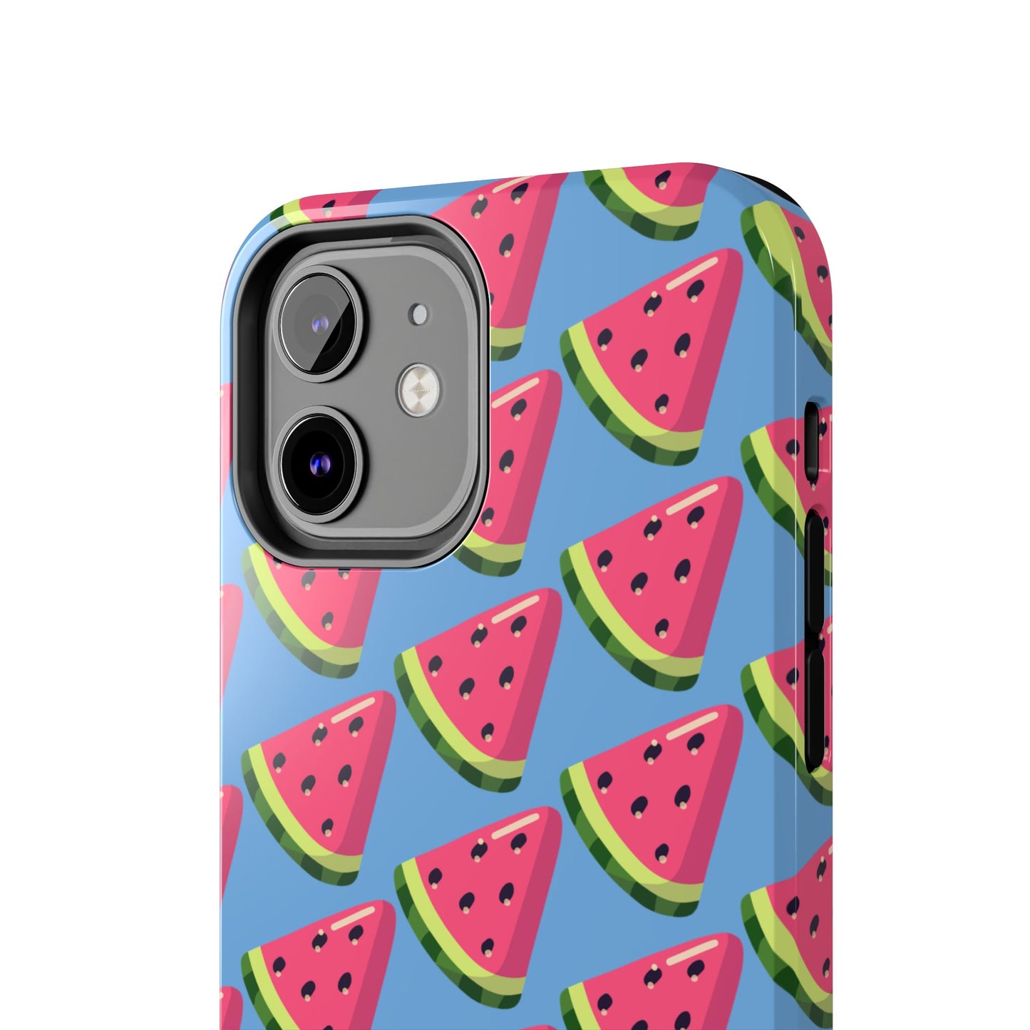 Watermelon Fun Tough Phone Case - Summer Vibes, Blue - for iPhone