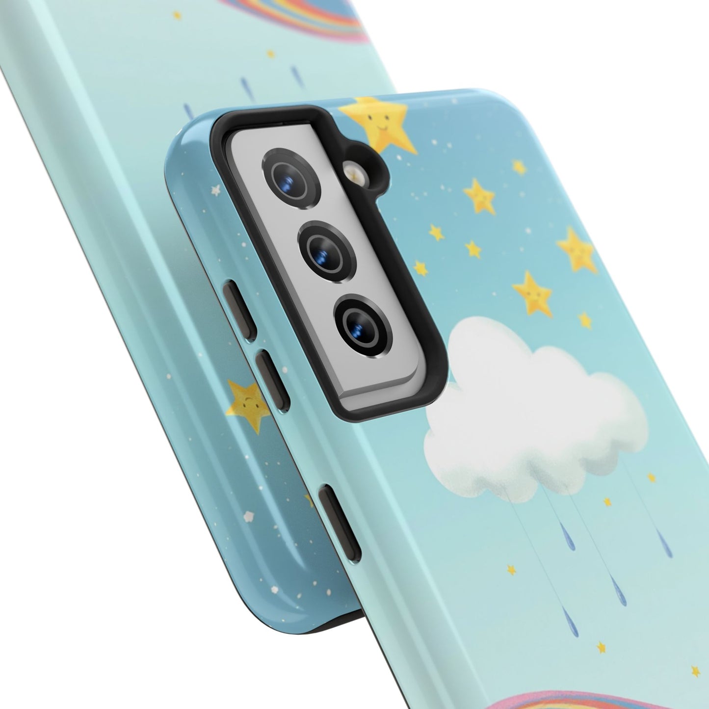 Colorful Rainbow Phone Case - Durable Tough Design for Adventurers