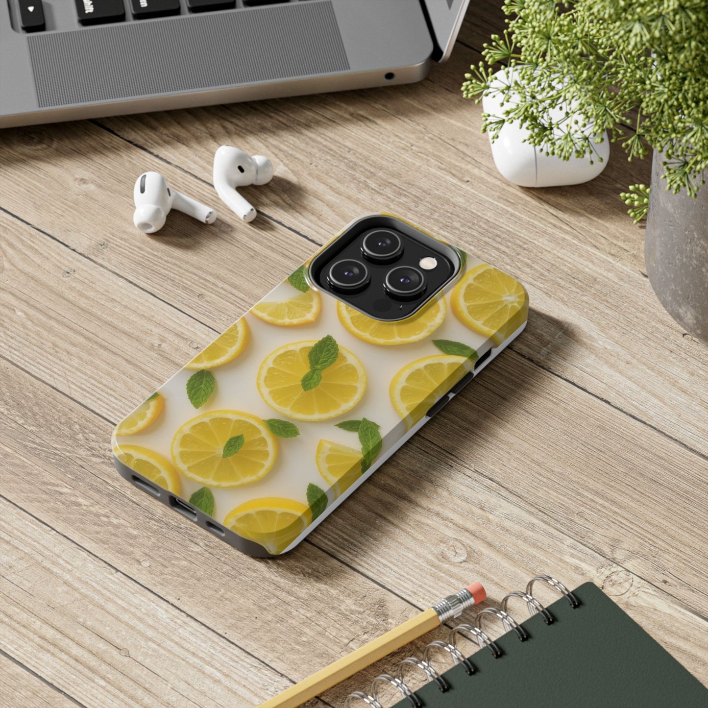 Fresh Lemons Slices - Tough Phone Case - for iPhone