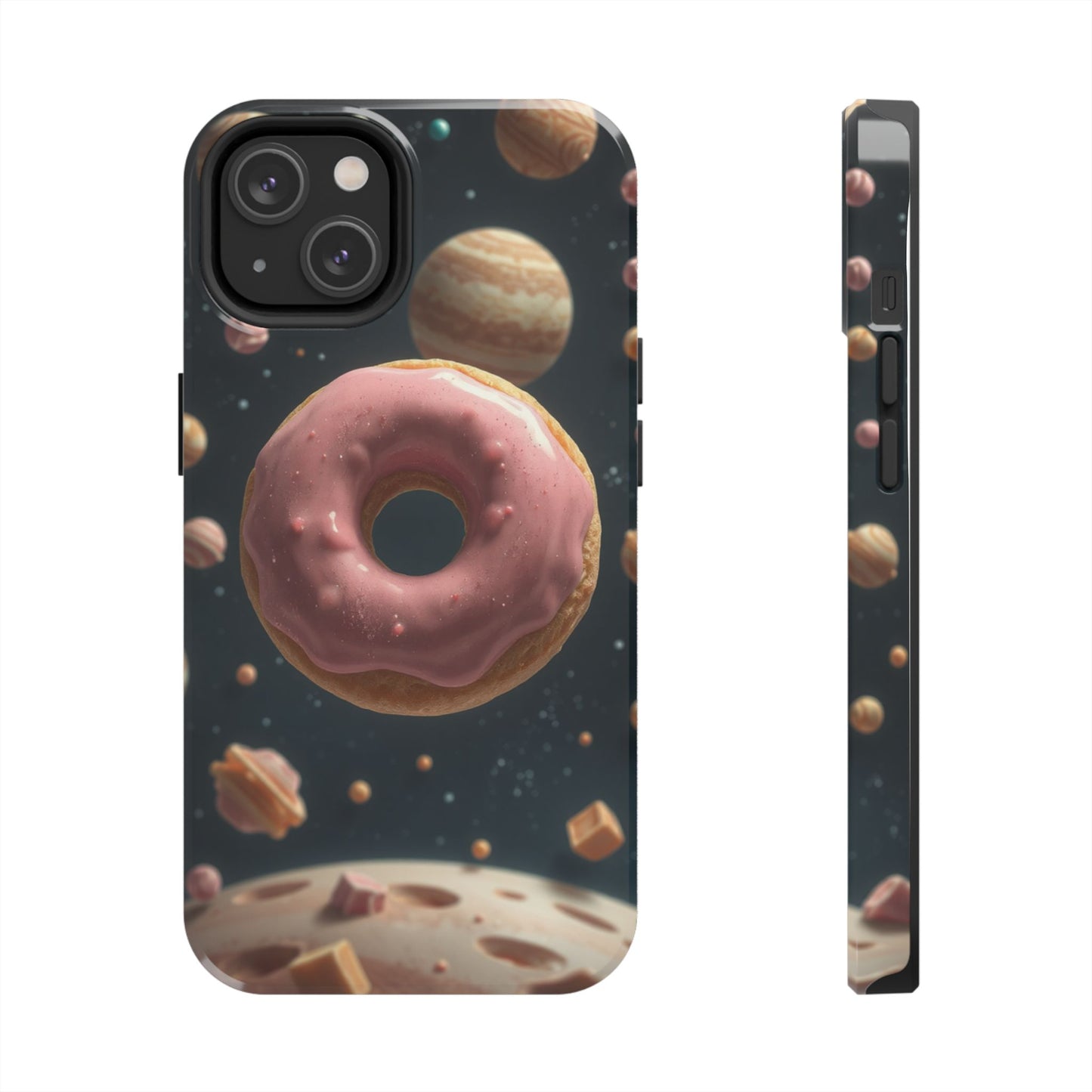 Galaxy Donut Tough Phone Case - Durable & Stylish Protective Cover
