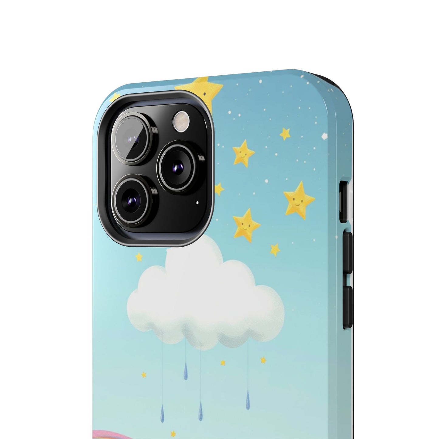 Colorful Rainbow Phone Case - Durable Tough Design for Adventurers