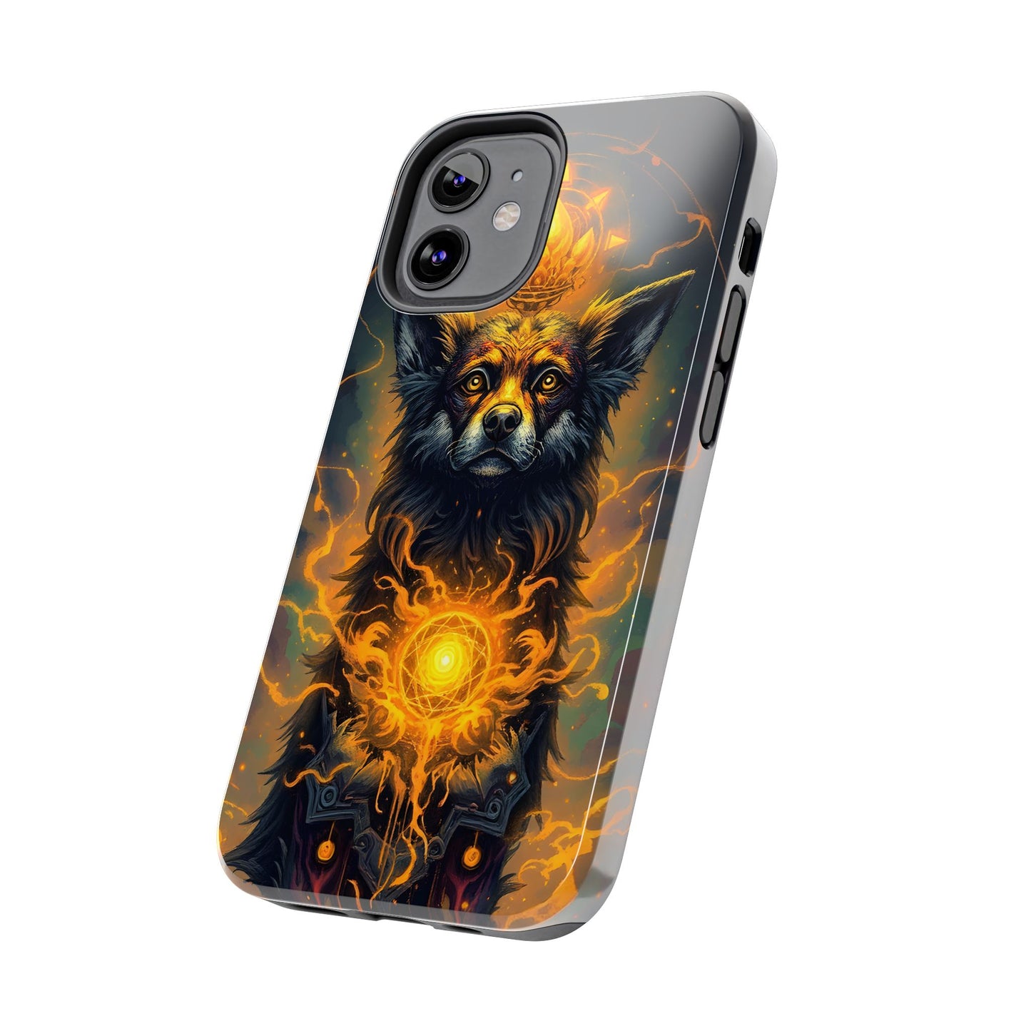 Mystical Dog of Light - Tough Phone Case - Durable Protection with Inspired Artwork - for iPhone