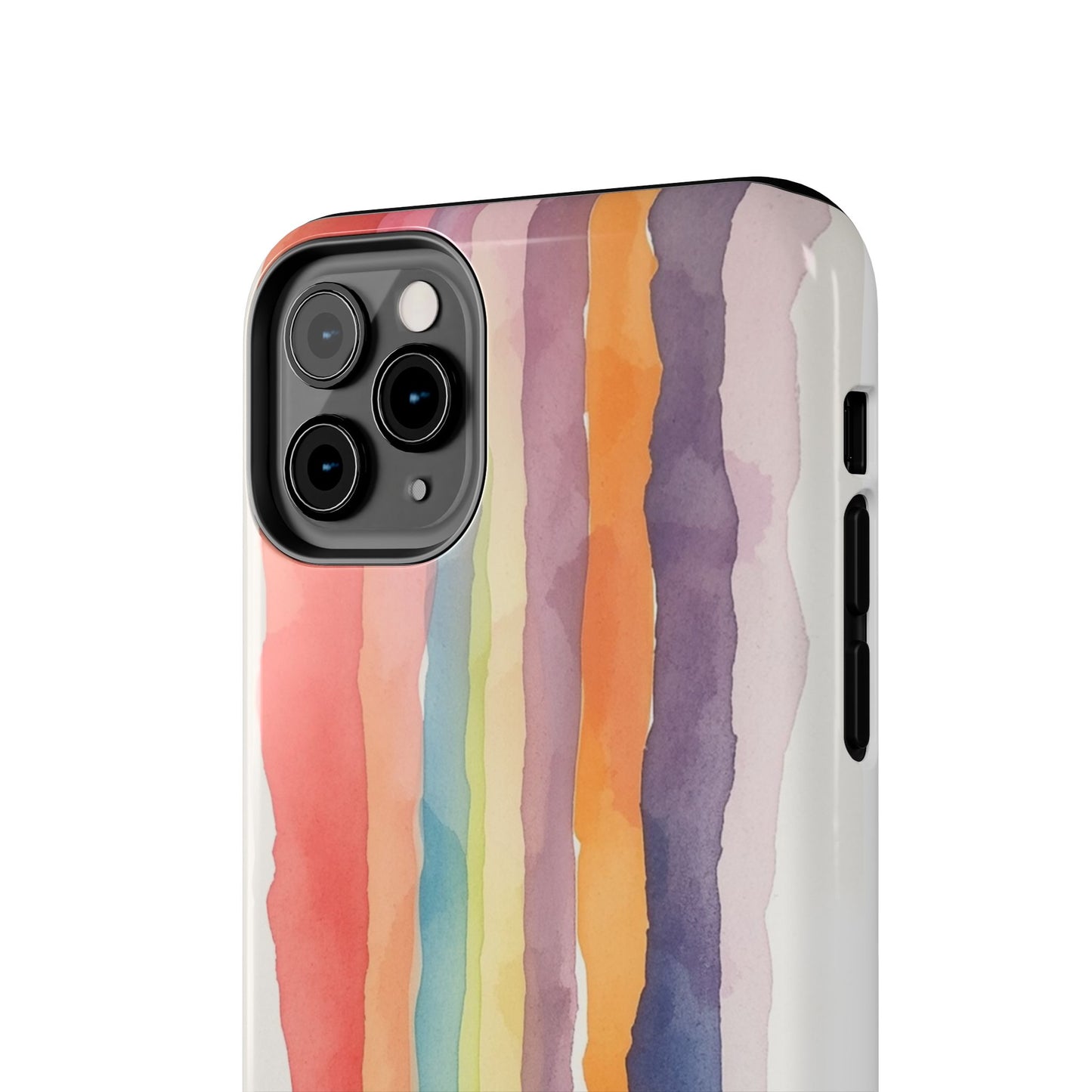 Colorful Watercolor Tough Phone Case - Stylish and Durable Cover for Creative Souls