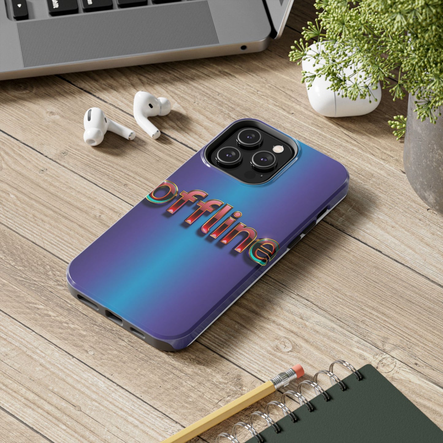 Vibrant Offline Phone Case - Tough & Stylish Protection