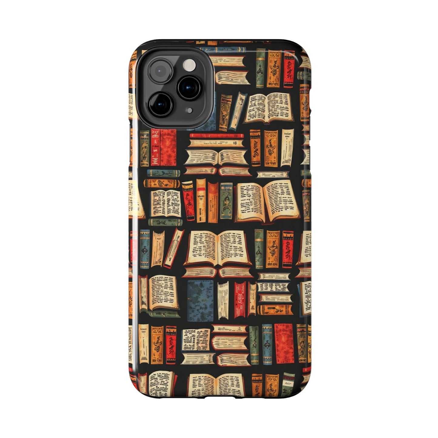 Book Lover Tough Phone Cases - Durable Protective Cases for Literature Fans