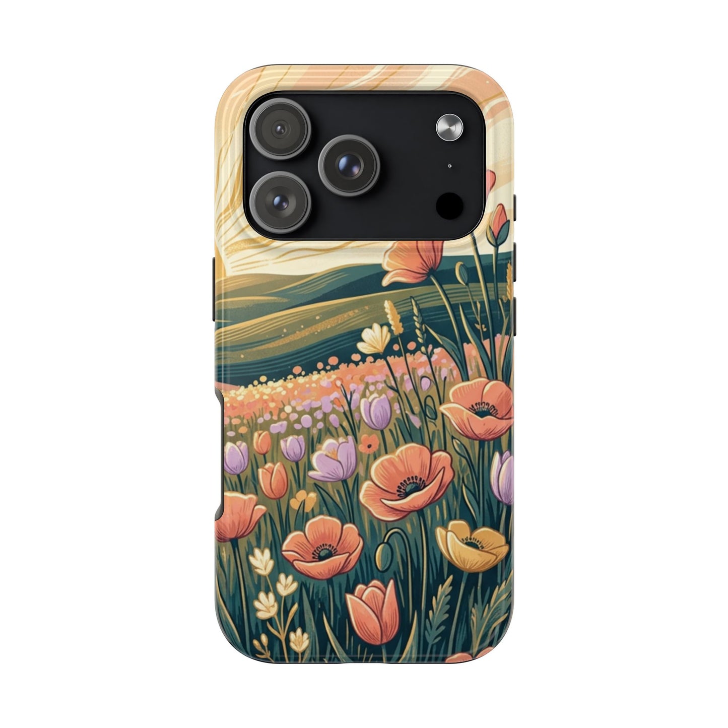 Floral Sunrise iPhone Case — Land of Flowers Design
