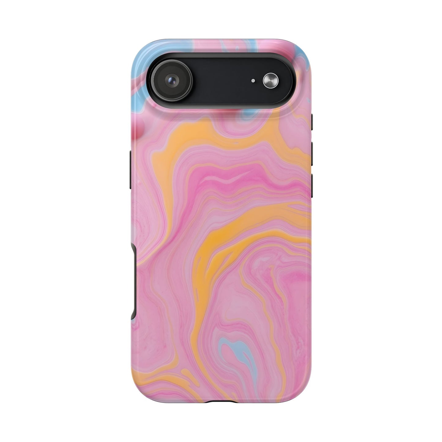 Liquid Candy Abstract Tough Phone Case - Durable Protection with Artistic Design - for iPhone