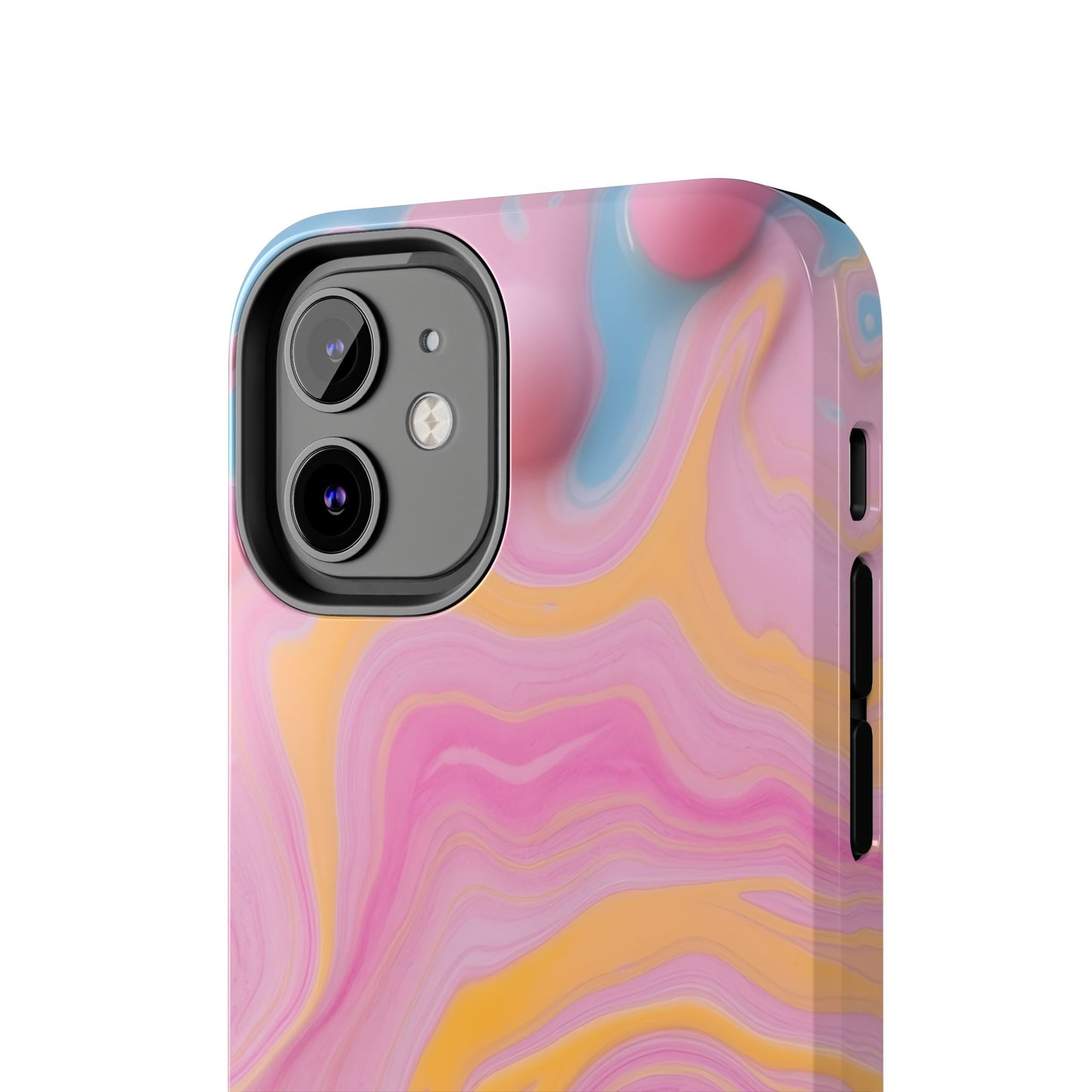 Liquid Candy Abstract Tough Phone Case - Durable Protection with Artistic Design - for iPhone