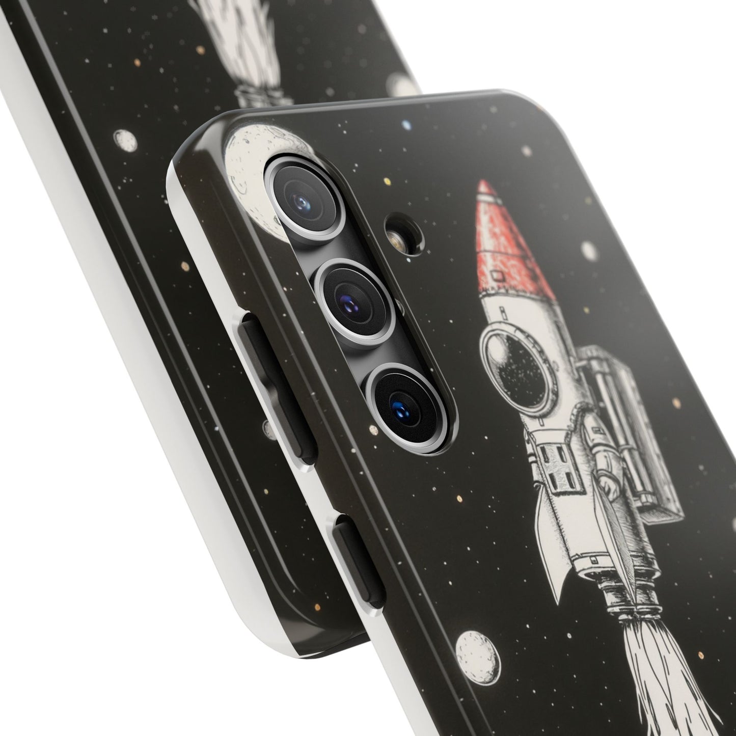 Cool Tough Phone Case for iPhone - Astro-Rocket Bond