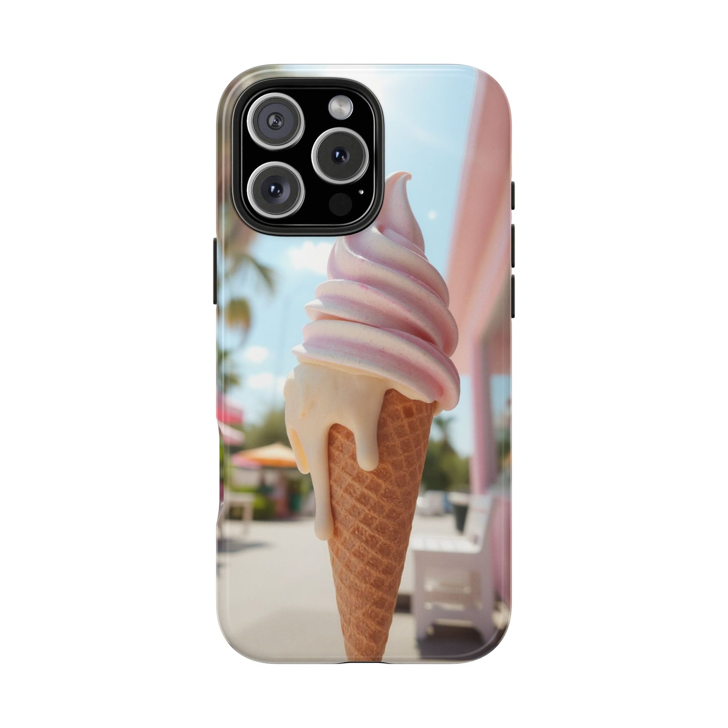 Ice Cream Cone Phone Case – Tough and Stylish Protection