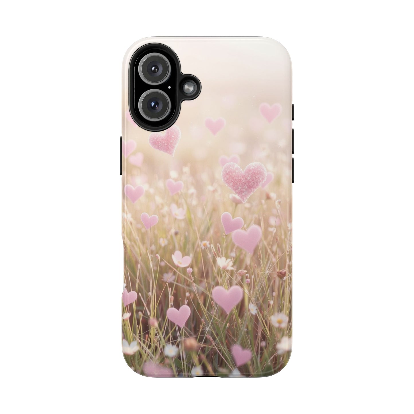 Romantic Hearts Tough Phone Case - Perfect for Lovers and Celebrations